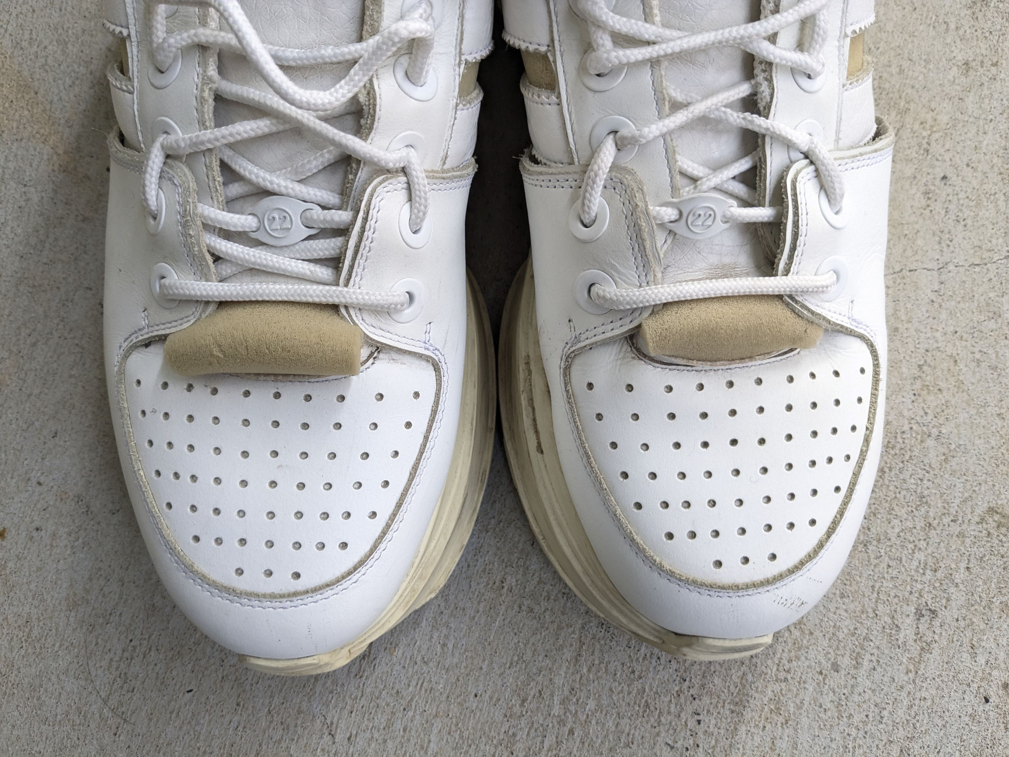 Maison Margiela Maison Margiela Retrofit Sneakers White 12 45 Leather Size US 12 / EU 45 - 5 Thumbnail