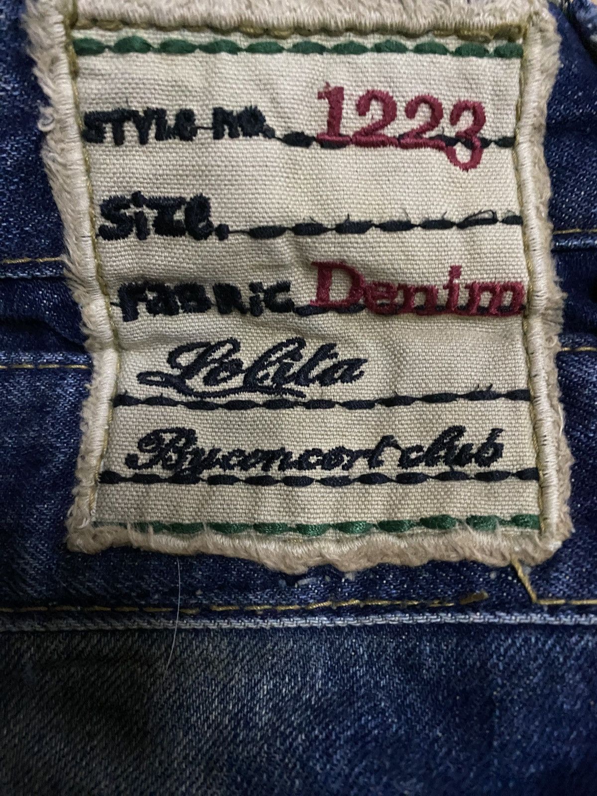 Other Lolita jeans Double Waist Distressed Size US 34 / EU 50 - 7 Thumbnail