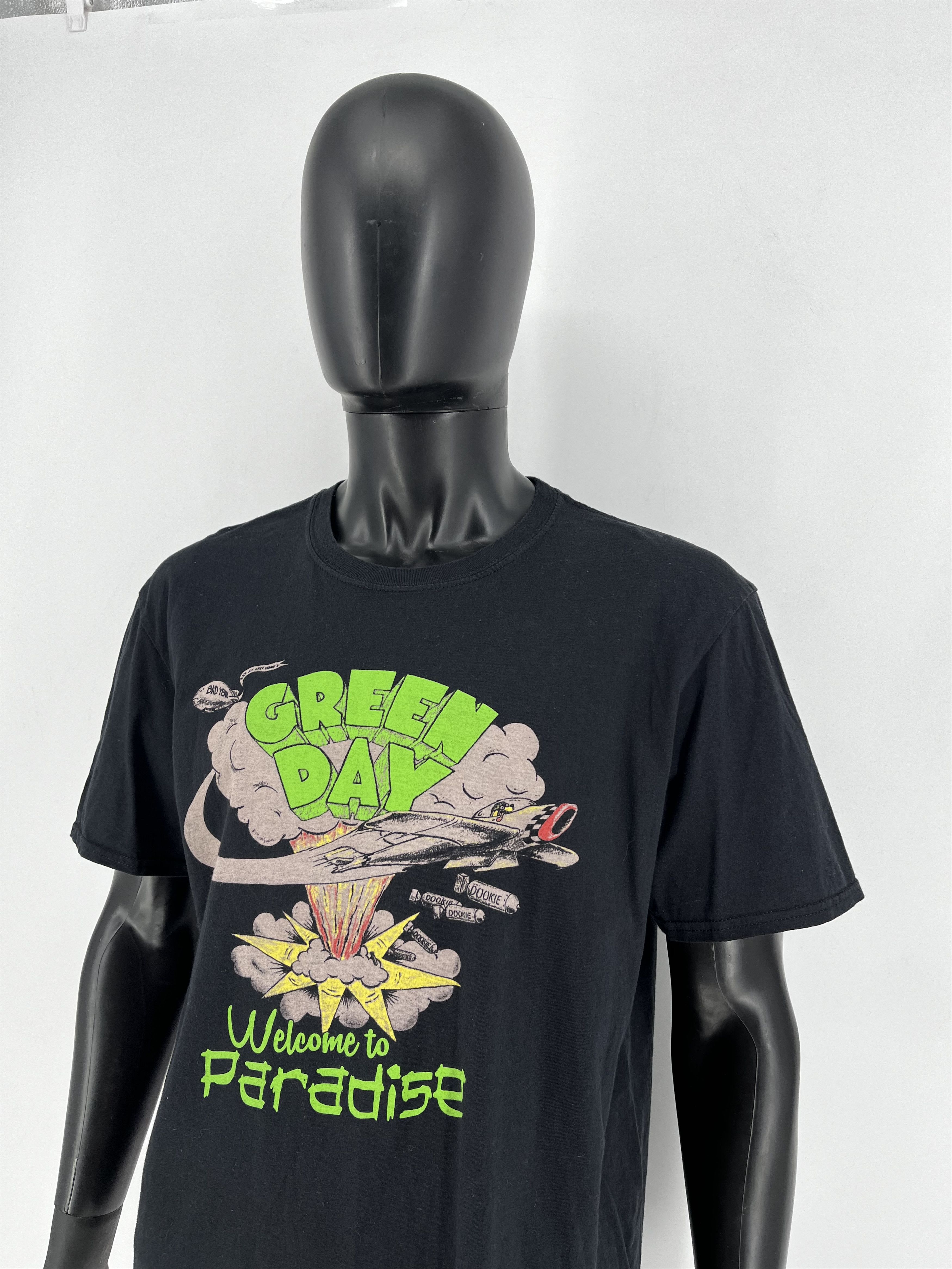 Band Tees Green Day welcome to paradise T-shirt rock band size XL Size US XL / EU 56 / 4 - 8 Thumbnail