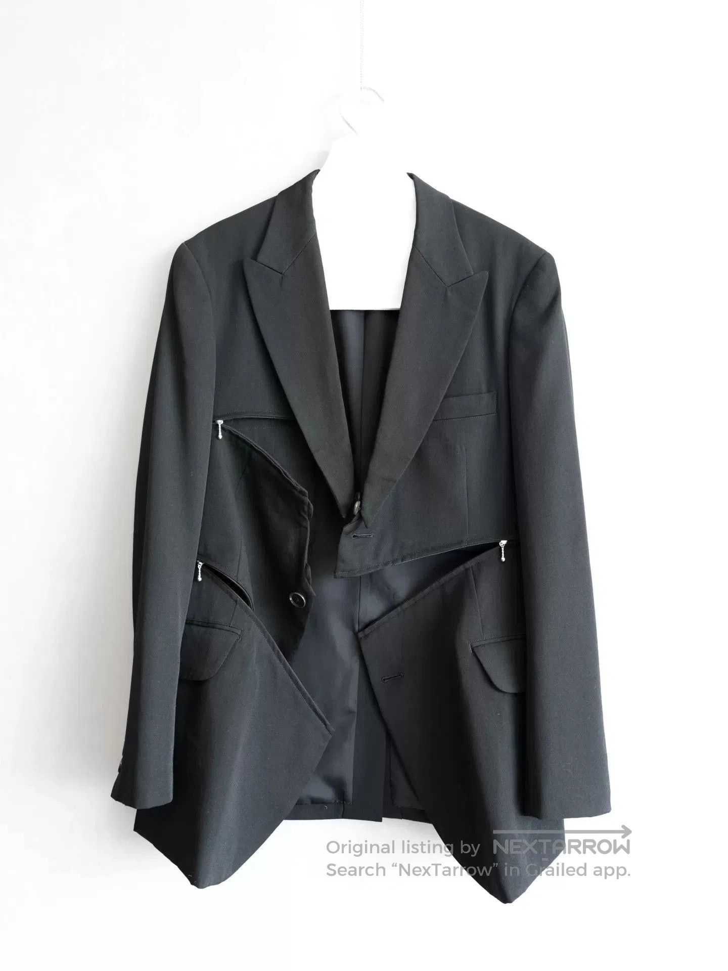 Yohji Yamamoto deconstructed zipper jacket by yohji yamamoto. Size US M / EU 48-50 / 2 - 1 Thumbnail