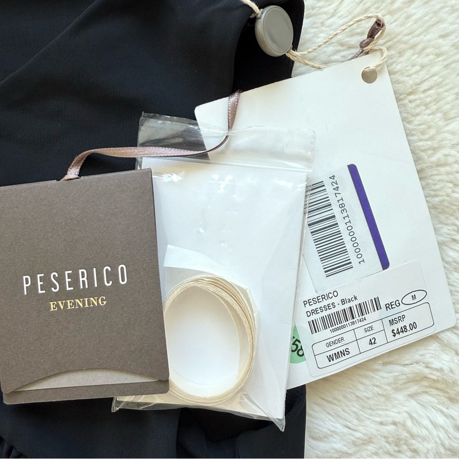 Other NWT!!! Peserico women long dress size 42IT or M Retail 448$ Size M / US 6-8 / IT 42-44 - 6 Thumbnail