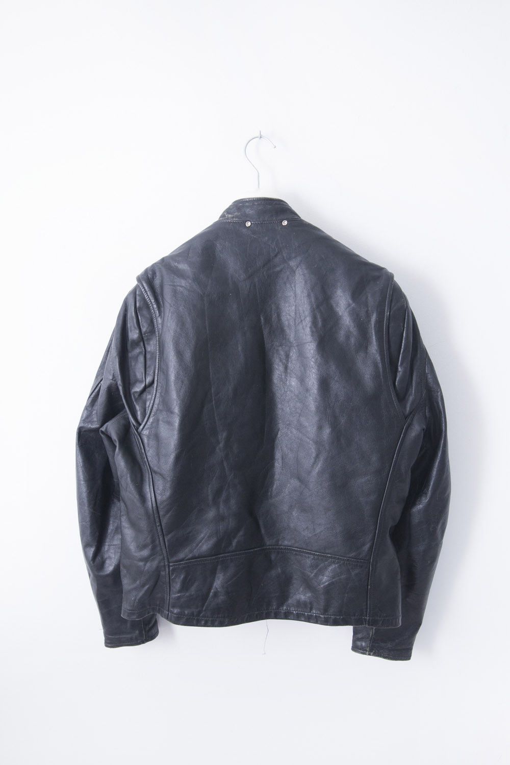 Vintage Vintage 1970's single rider leather jacket Size US L / EU 52-54 / 3 - 3 Thumbnail