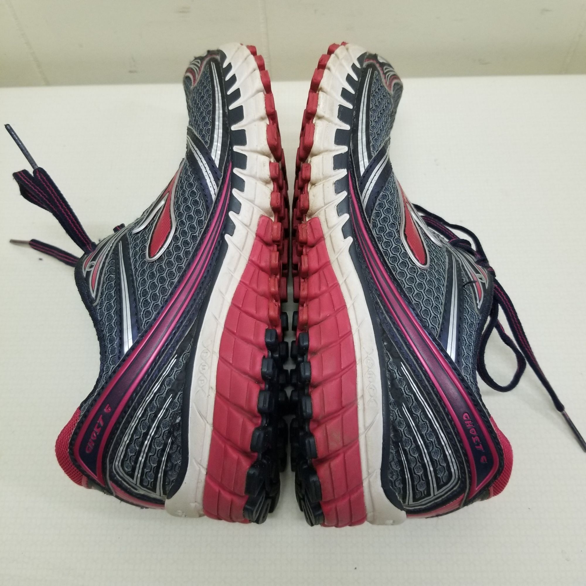 Brooks Brooks 8.5B Ghost 6 Neutral Black Pink Running Sport Tennis Size US 8.5 / IT 38.5 - 7 Thumbnail