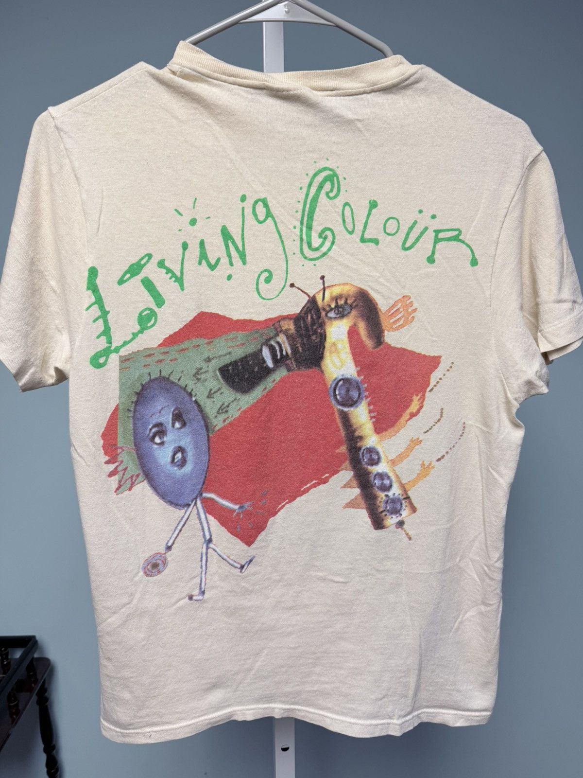 Band Tees Living Colour Vintage 1988 Cult of Personality EP Promo Tee Size US M / EU 48-50 / 2 - 3 Thumbnail