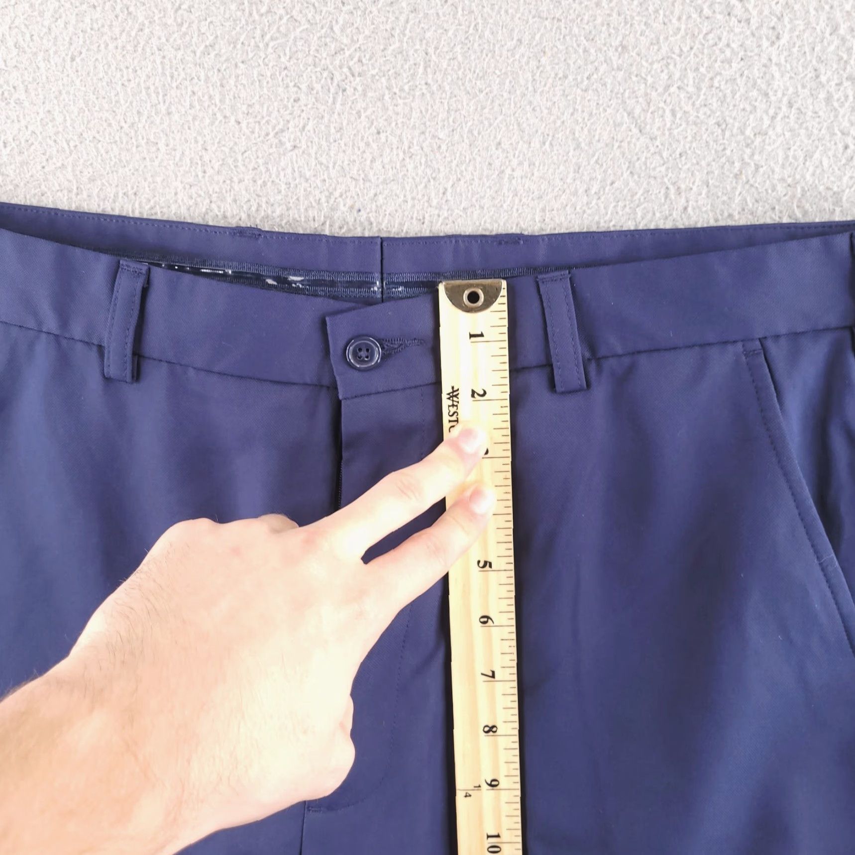 Vintage Pebble Beach Mens 36 Blue Golf Performance Cargo Polyester Shorts Size US 36 / EU 52 - 7 Thumbnail