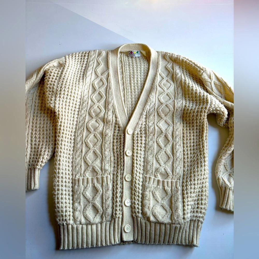 Designer intage Grandpa Knitted Pacific Coat Highway Vest Size US L / EU 52-54 / 3 - 1 Thumbnail