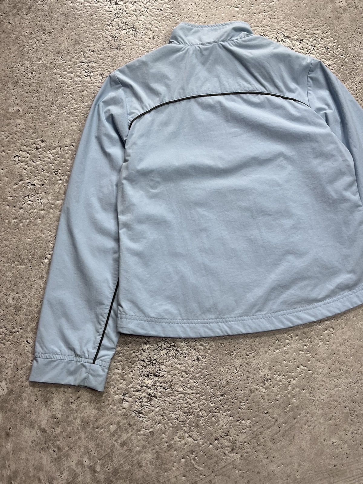 Nike Vintage Nike Women’s Light Blue Windbreaker Jacket Size XS / US 0-2 / IT 36-38 - 14 Thumbnail