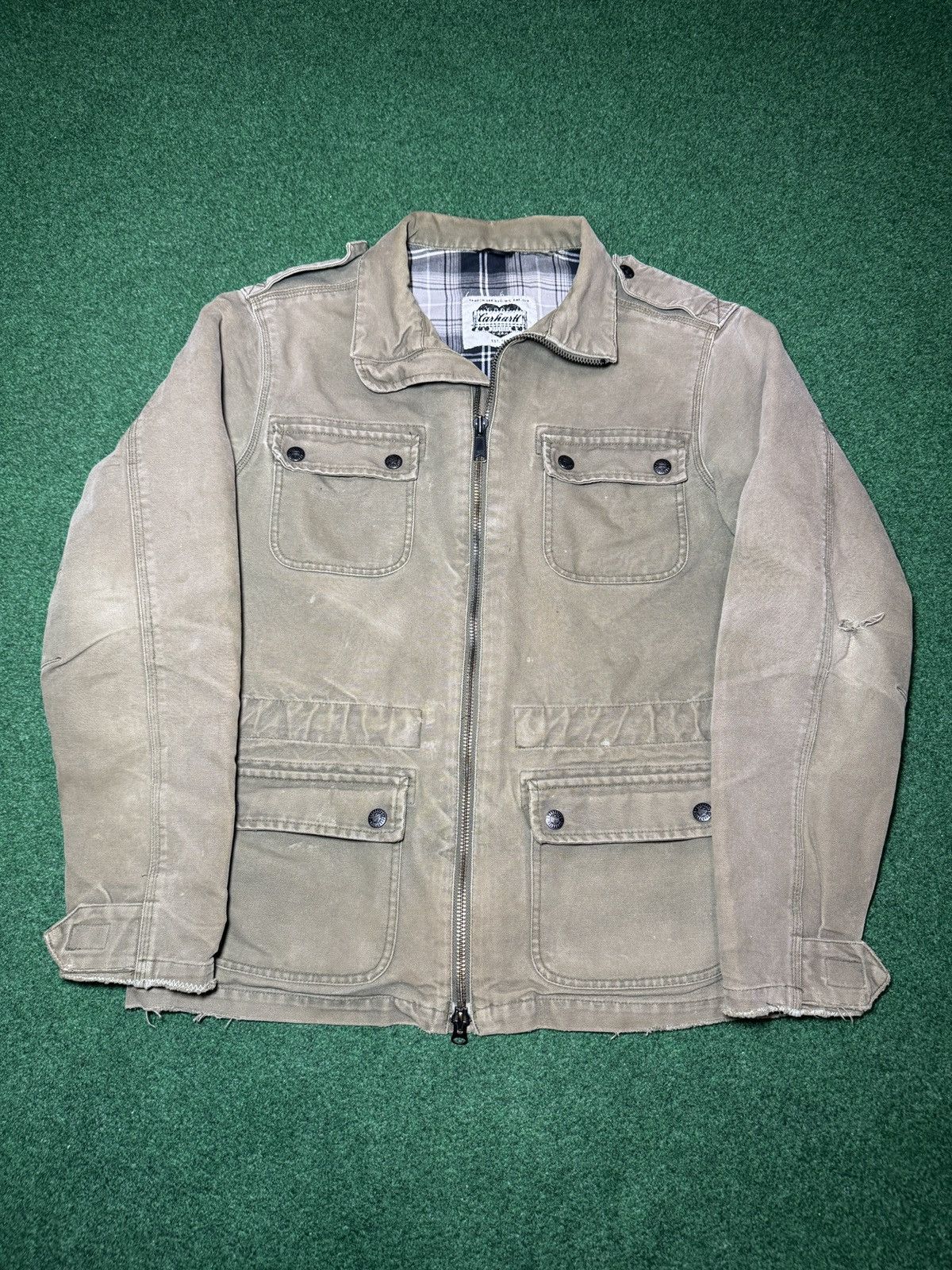 Carhartt Carhartt J290 Arg Large Military Field Style Cotton Jacket Size US L / EU 52-54 / 3 - 1 Thumbnail