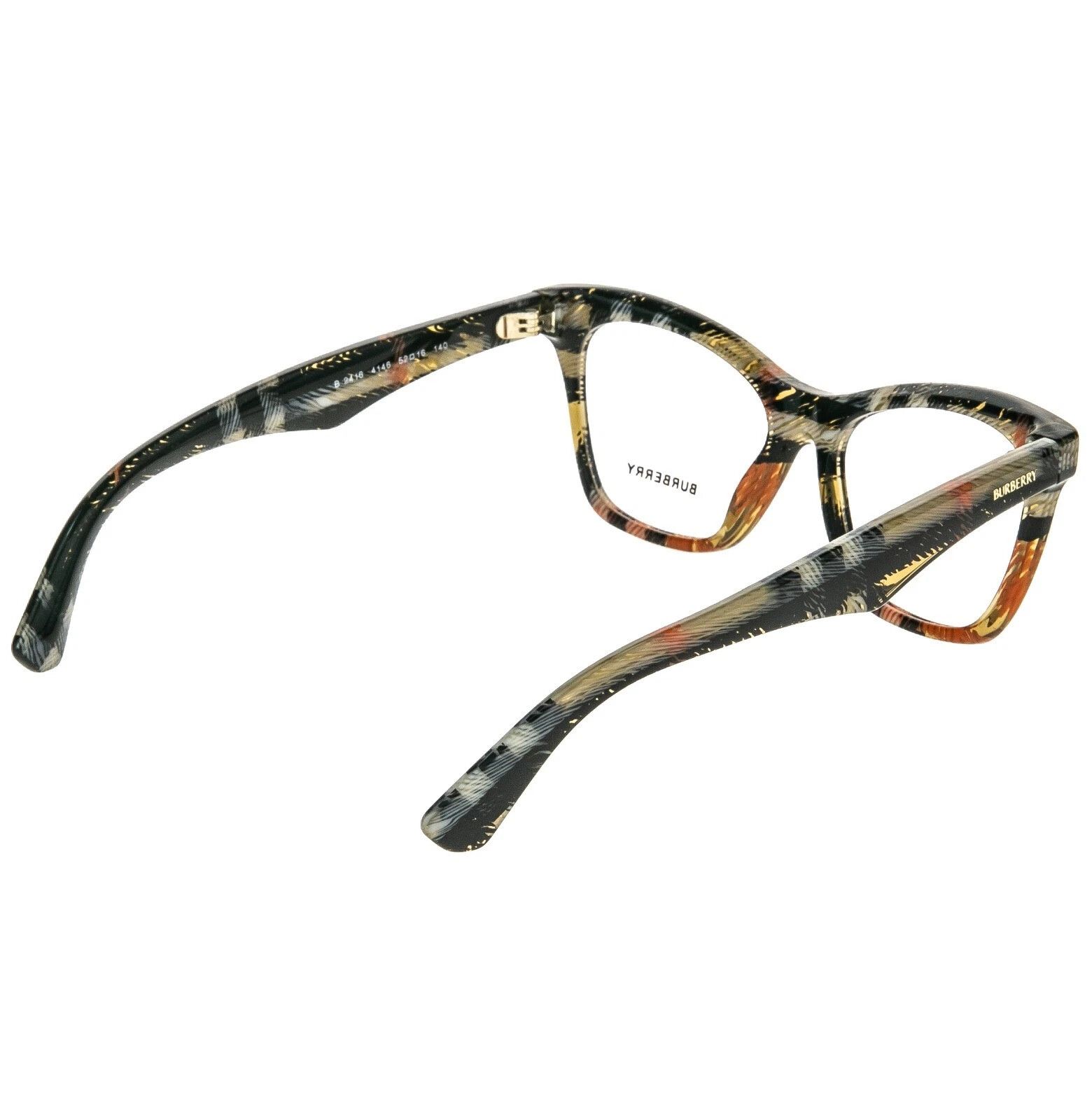 Burberry BURBERRY BE2416 Brown Check Classic Eyeglasses Optical 2416 Size ONE SIZE - 5 Thumbnail