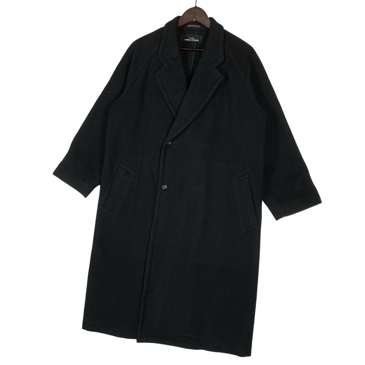 Tricot Comme des Garcons AD1989 Archive tricot COMME des GARCONS Wool Long Coat Size XL / US 12-14 / IT 48-50 - 3 Thumbnail
