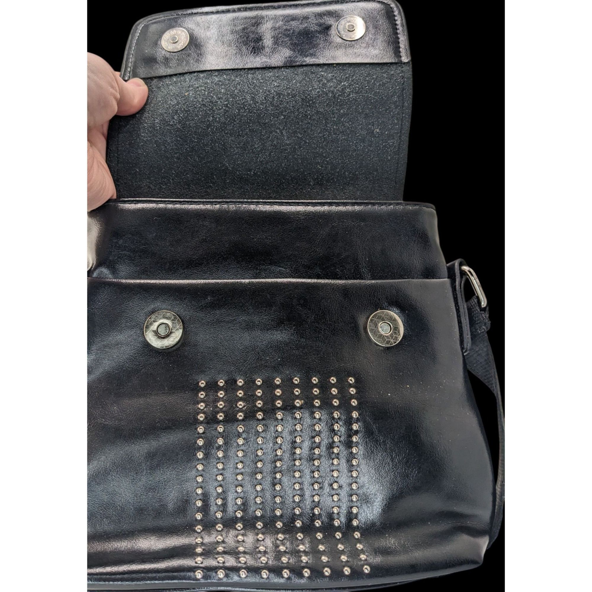 Other Depuis 1889 Paris France Souvenir Black Crossbody Bag With S Size ONE SIZE - 4 Thumbnail
