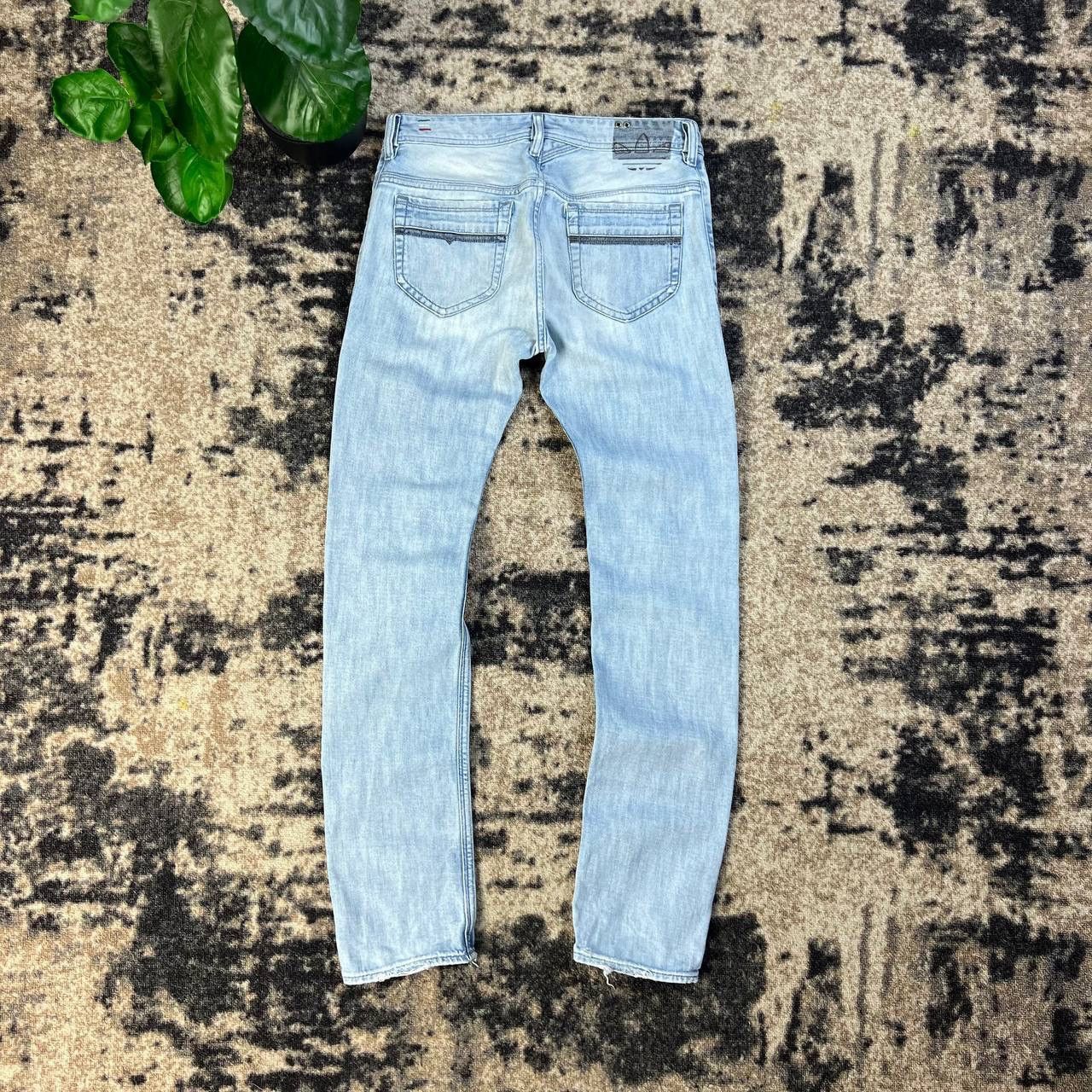 Adidas × Diesel Diesel x Adidas Vintage Y2K Distressed Denim Jeans Size US 30 / EU 46 - 1 Thumbnail