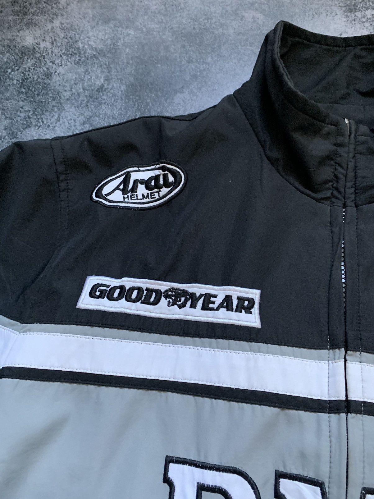 BMW × Vintage BMW RACING Bomber Jacket Michelin 2-Sided Size US M / EU 48-50 / 2 - 6 Thumbnail