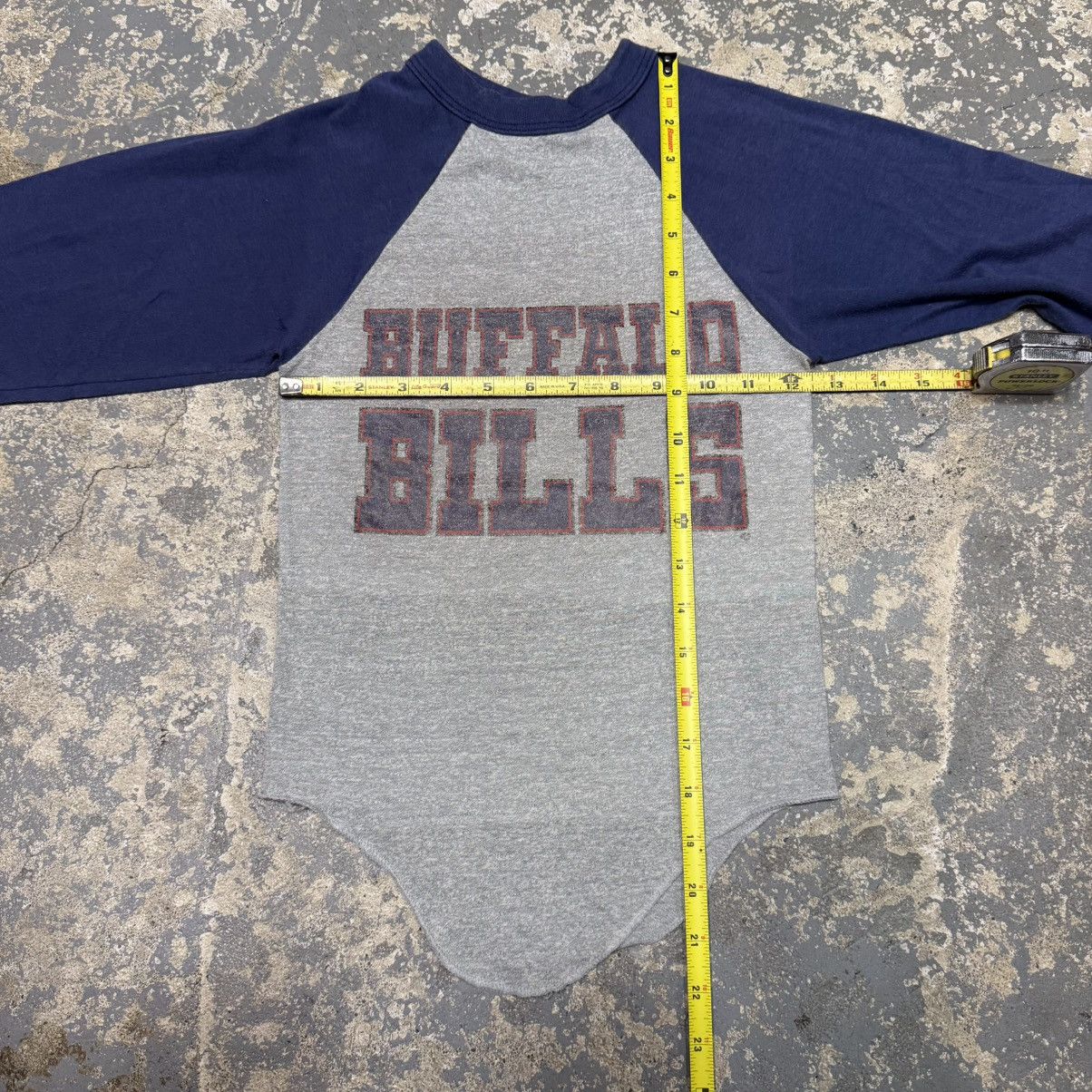 NFL Vintage Buffalo Bills NFL Logo 7 Baby Tshirt 70s 80s Size US XXS / EU 40 - 3 Thumbnail