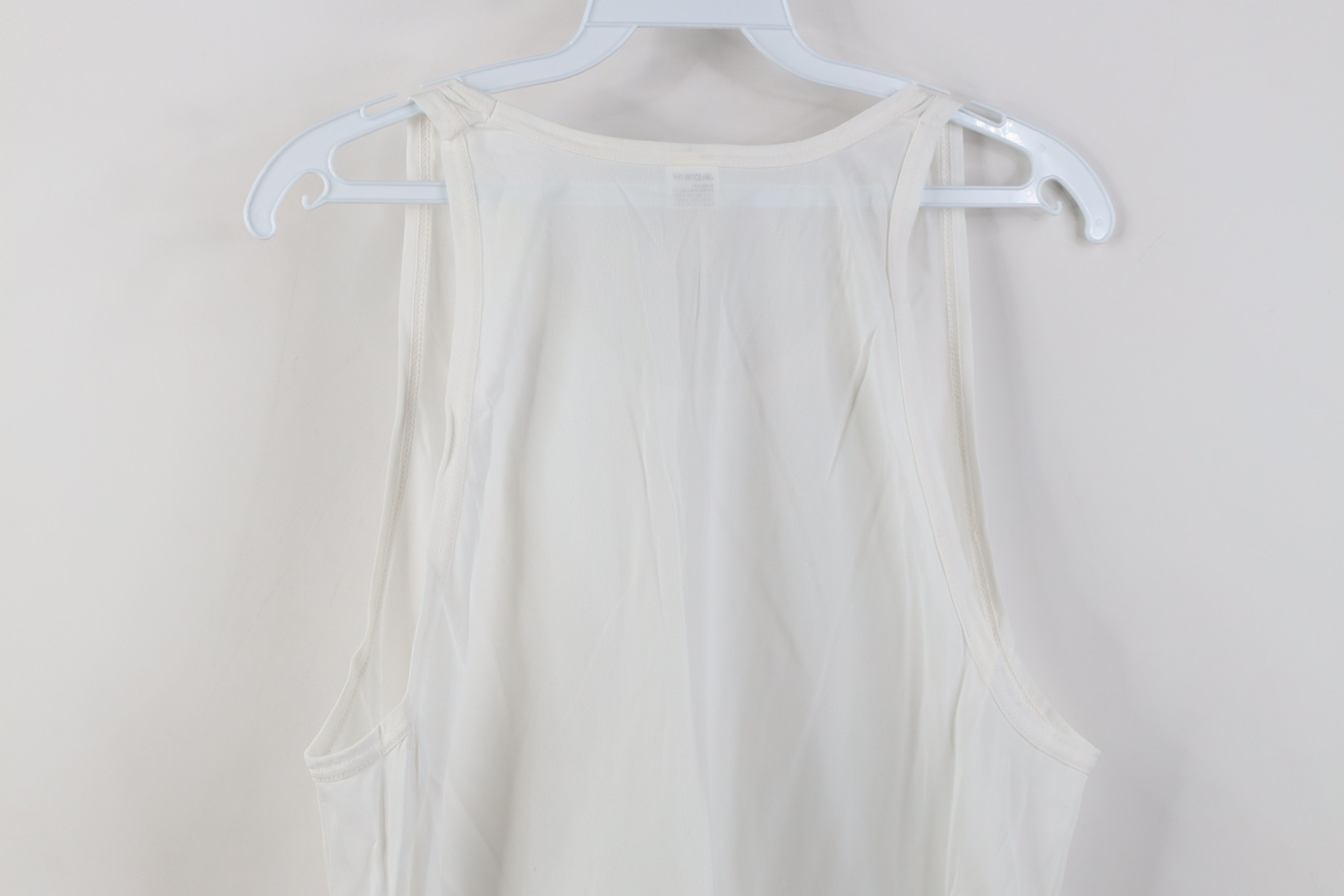 Vintage Vintage 70s Streetwear Tank Top T-Shirt White Nylon USA Size US L / EU 52-54 / 3 - 7 Thumbnail