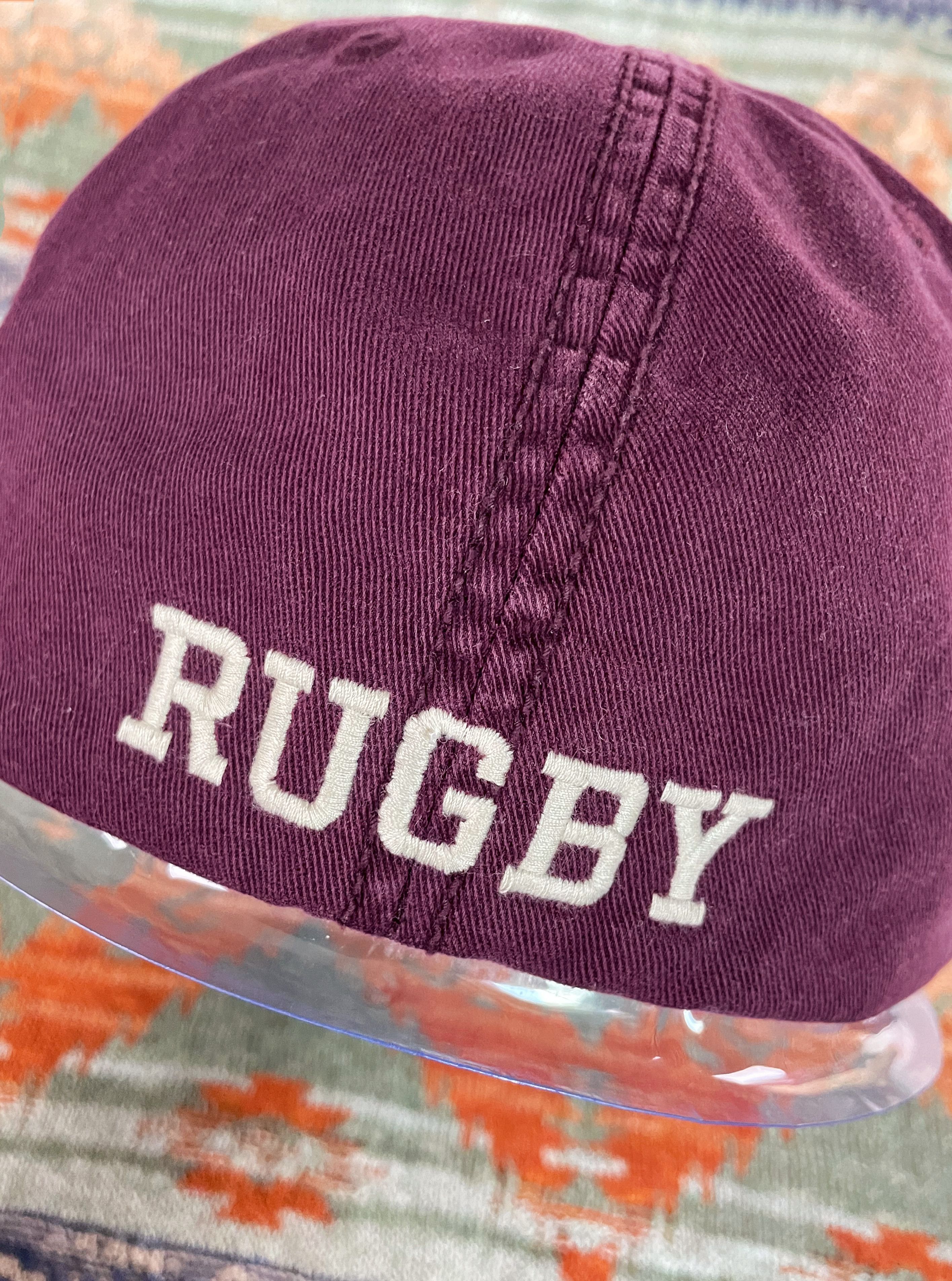 Ralph Lauren × Rugby Ralph Lauren Ralph Lauren Rugby Outdoor Leather Peak Baseball Cap Hat Size ONE SIZE - 4 Thumbnail
