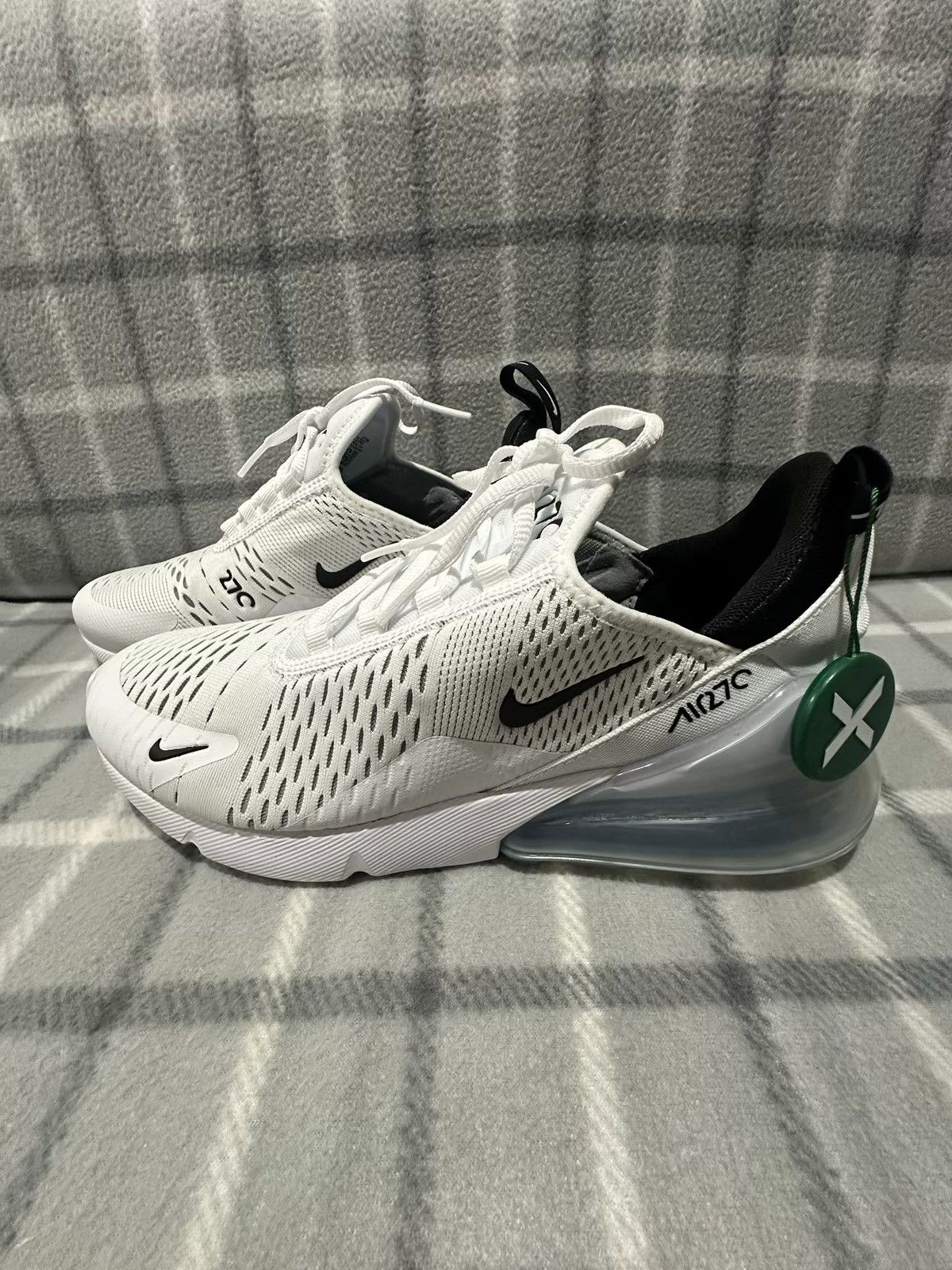 Nike White & Black Air max 270 Size US 9 / EU 42 - 3 Thumbnail
