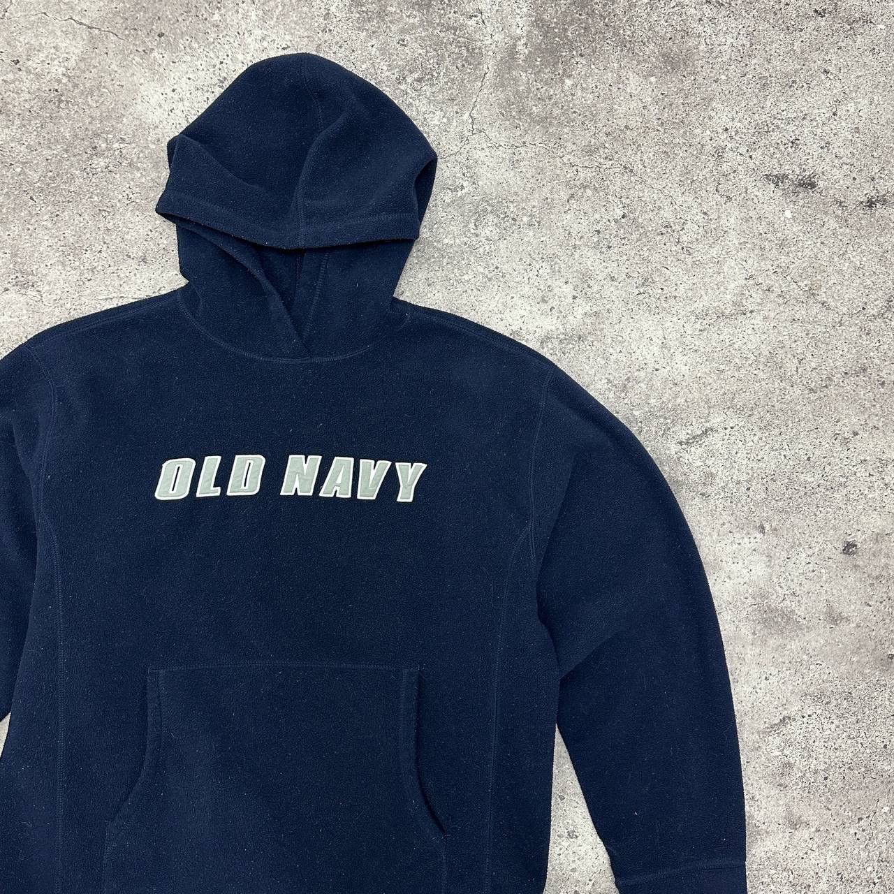 Old Navy Vintage 00s Old Navy Fleece embroidered hoodie y2k og hype Size US L / EU 52-54 / 3 - 3 Thumbnail