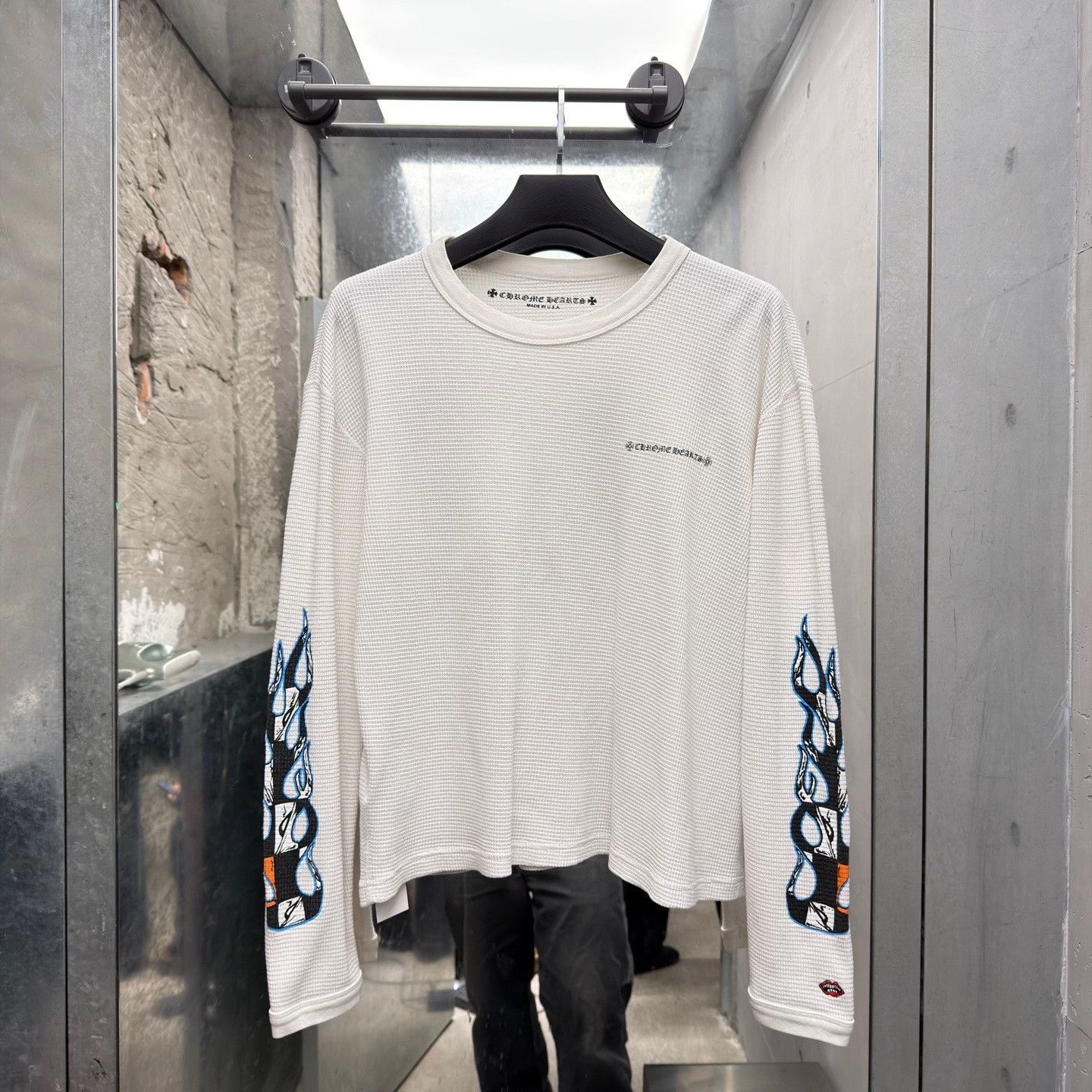 Chrome Hearts Chrome Hearts Collab White Hoodie M Men Size US M / EU 48-50 / 2 - 1 Thumbnail