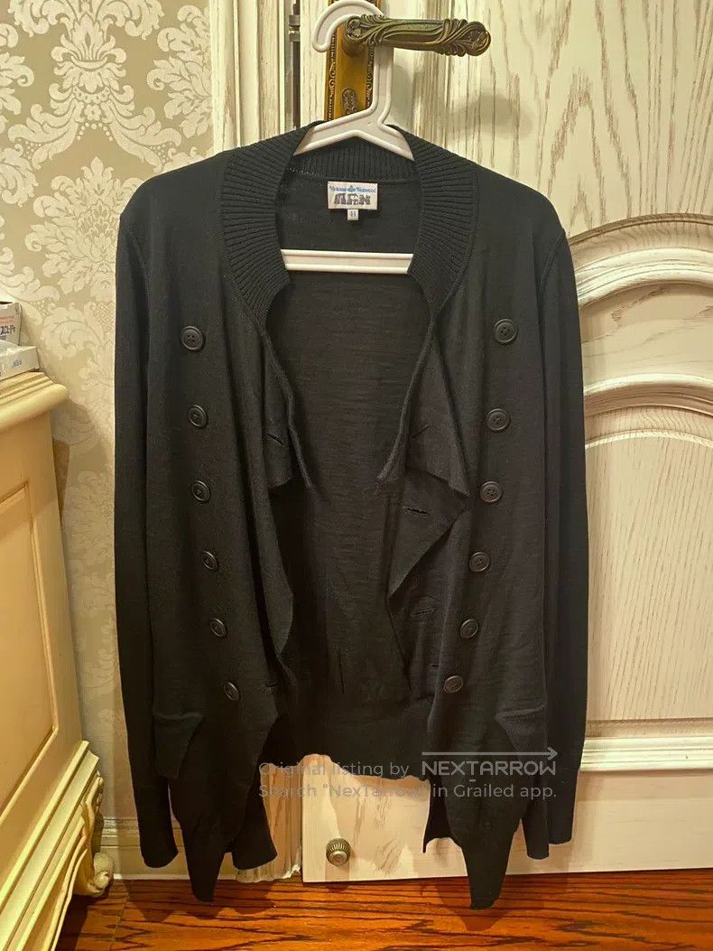 Ann Demeulemeester Ann Demeulemeester Knitted Cardigan Size M / US 6-8 / IT 42-44 - 1 Thumbnail