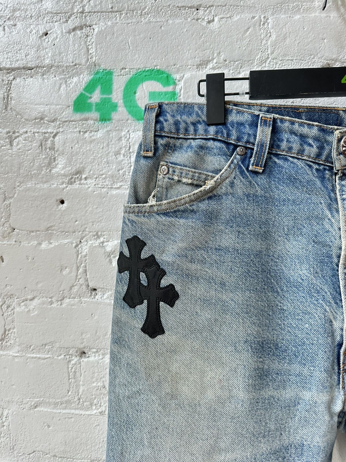 Chrome Hearts CHROME HEARTS 517 PATCH LEVIS Size US 36 / EU 52 - 3 Thumbnail