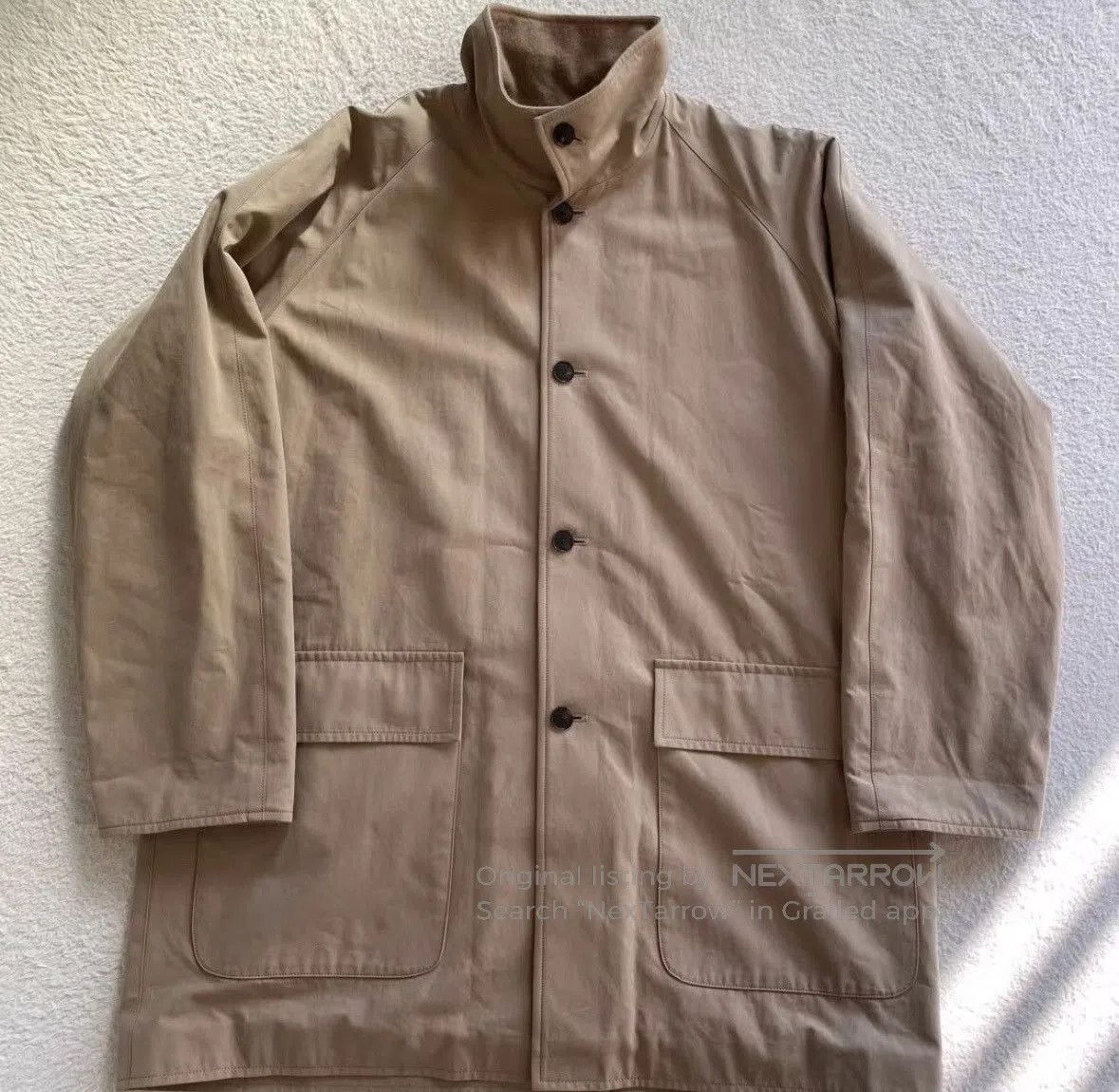 Auralee Auralee Washed Heavy Canvas Liner Coat | Grailed