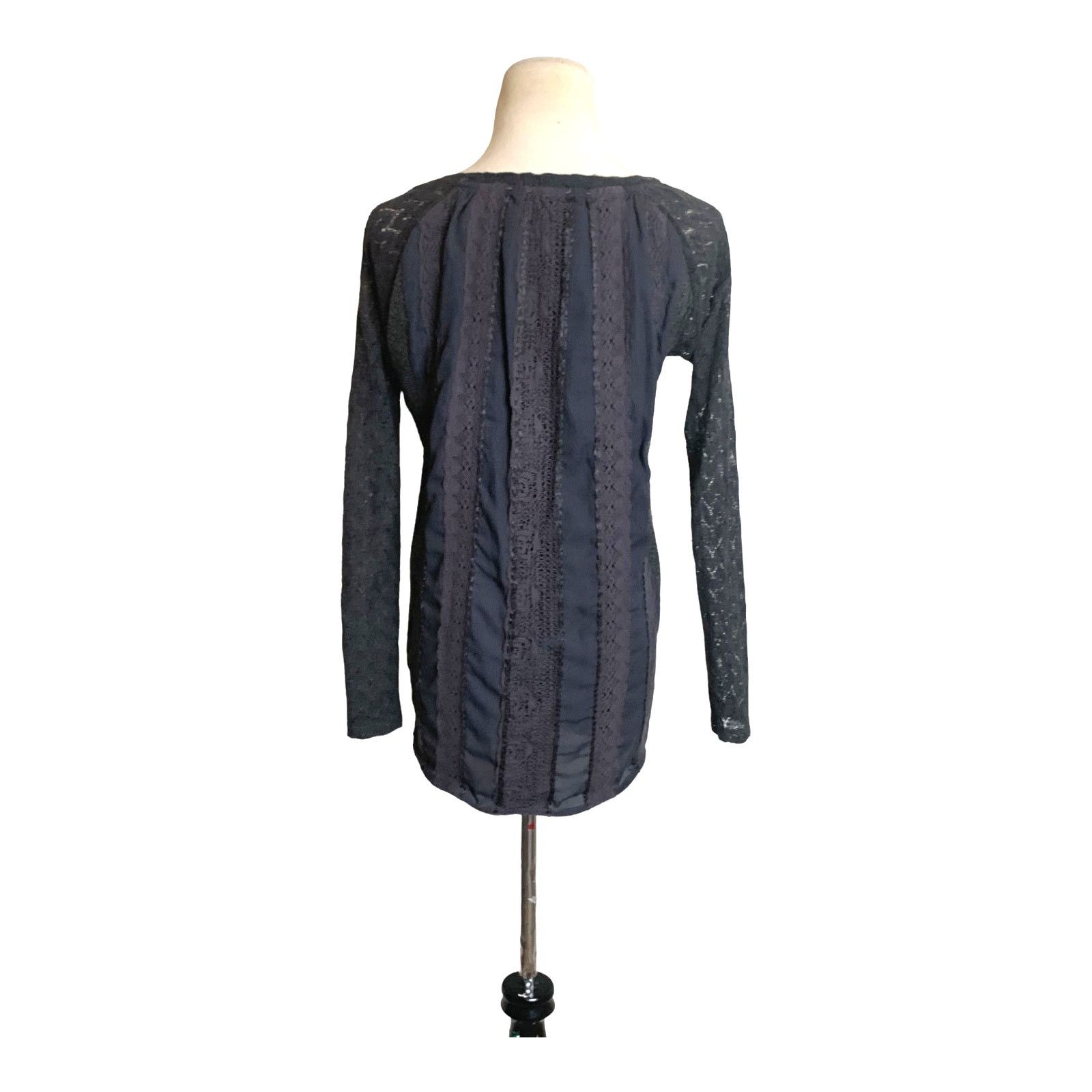Anthropologie One September gray long sleeves sweater top size XS Size XS / US 0-2 / IT 36-38 - 2 Thumbnail