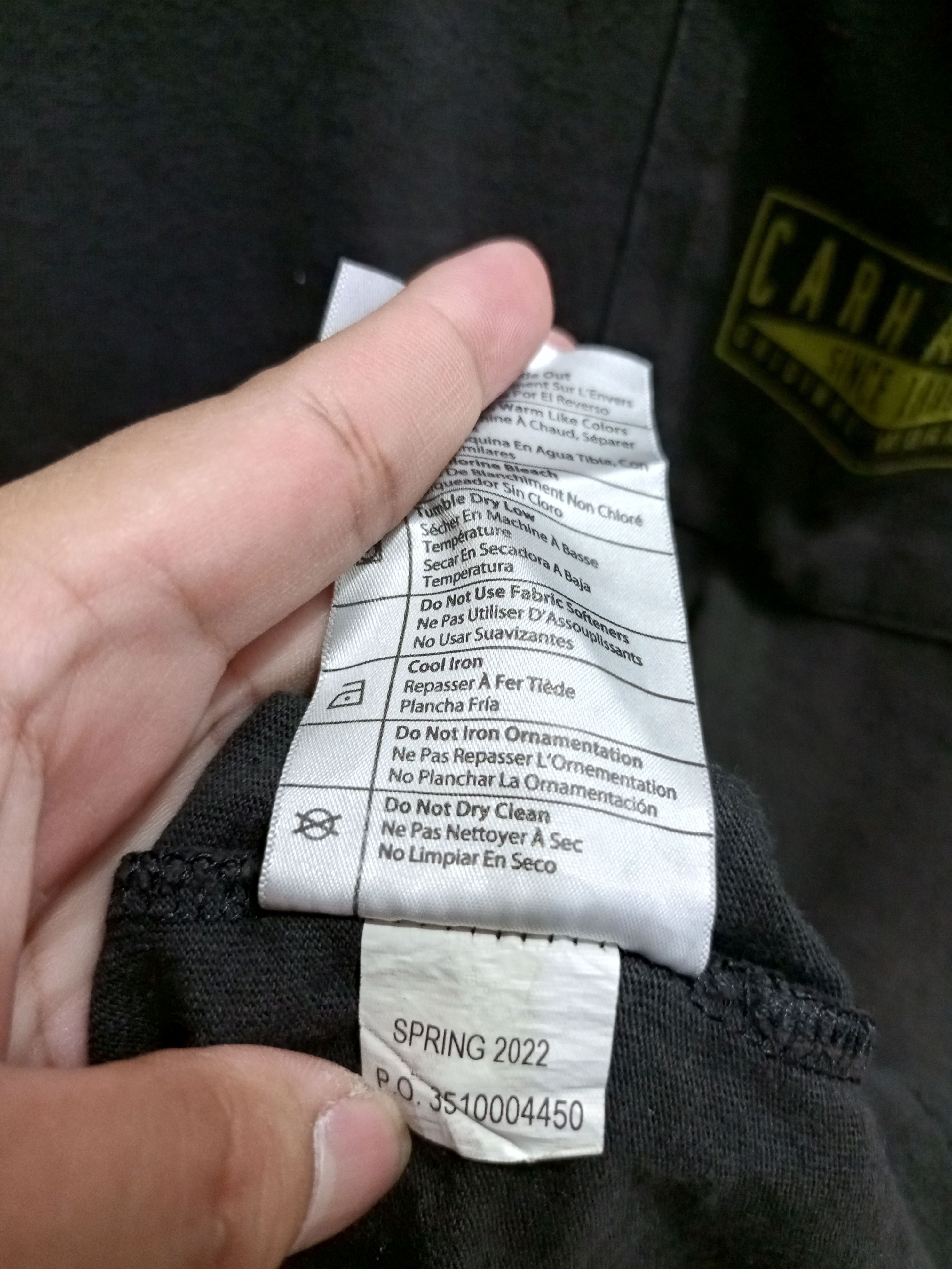 Carhartt CARHARTT WORKWEAR POCKET TEE SHIRT Size US L / EU 52-54 / 3 - 6 Thumbnail