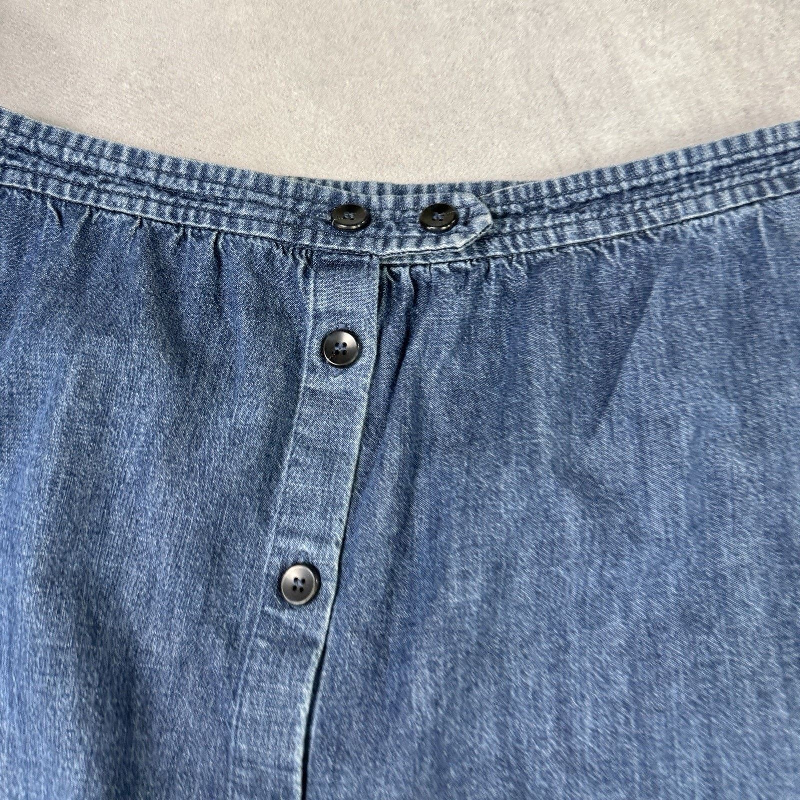A.P.C. APC Women Denim Skirt Midi Size 38 Blue Jeans Size 27" / US 4 / IT 40 - 10 Thumbnail