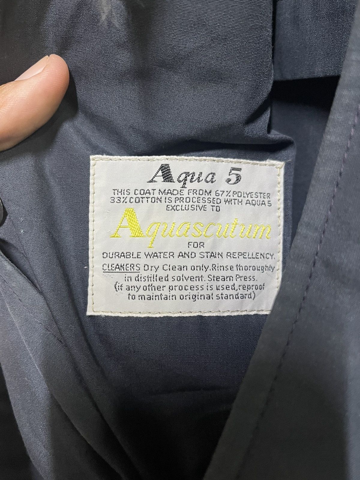Aquascutum Aquascutum Regent Street Single Breast Coat Made in England Size US L / EU 52-54 / 3 - 13 Thumbnail