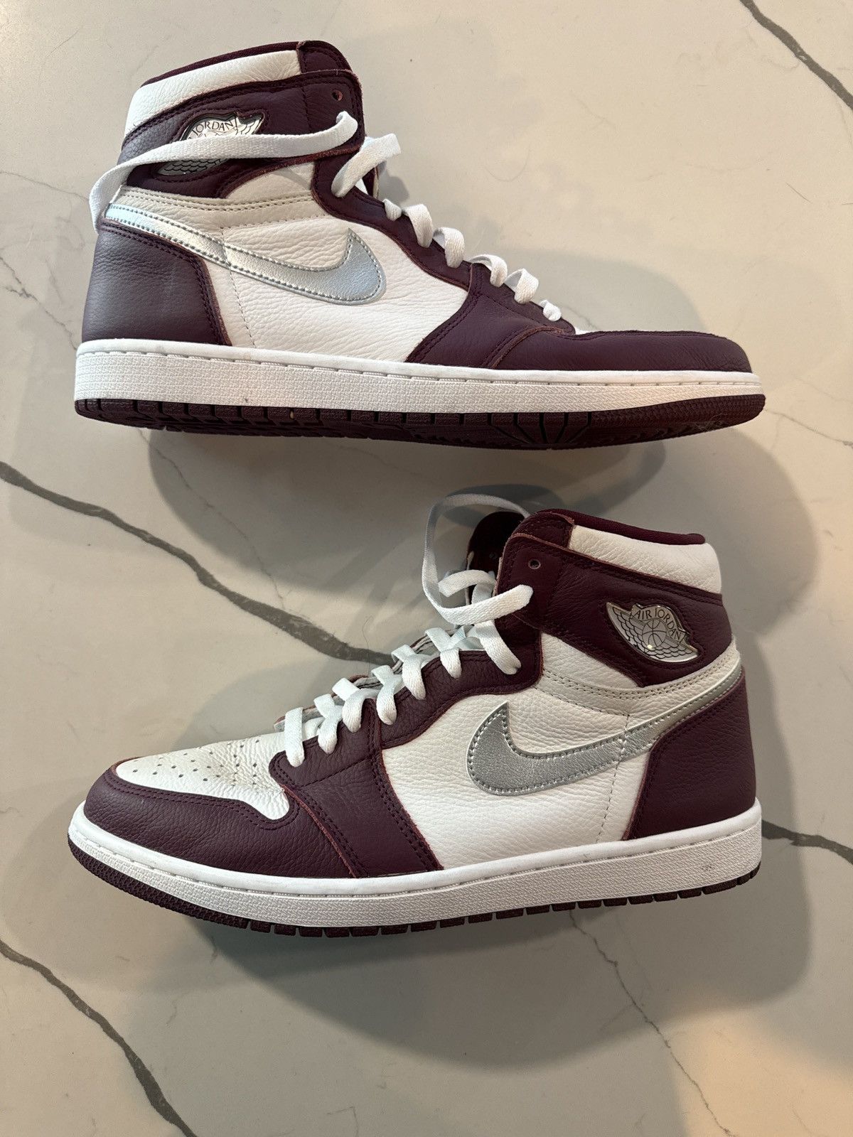 Nike Jordan 1 Retro High OG - Bordeaux Size US 11.5 / EU 44-45 - 8 Thumbnail