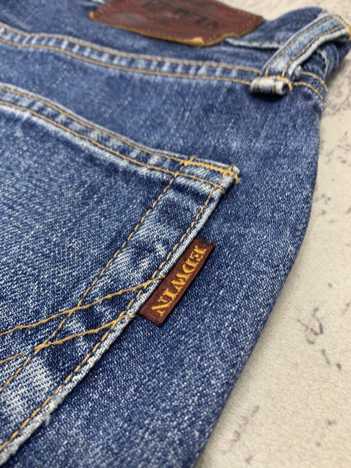 Japanese Brand Edwin Distressed Denim Jeans Japanese Archive Size US 28 / EU 44 - 15 Thumbnail