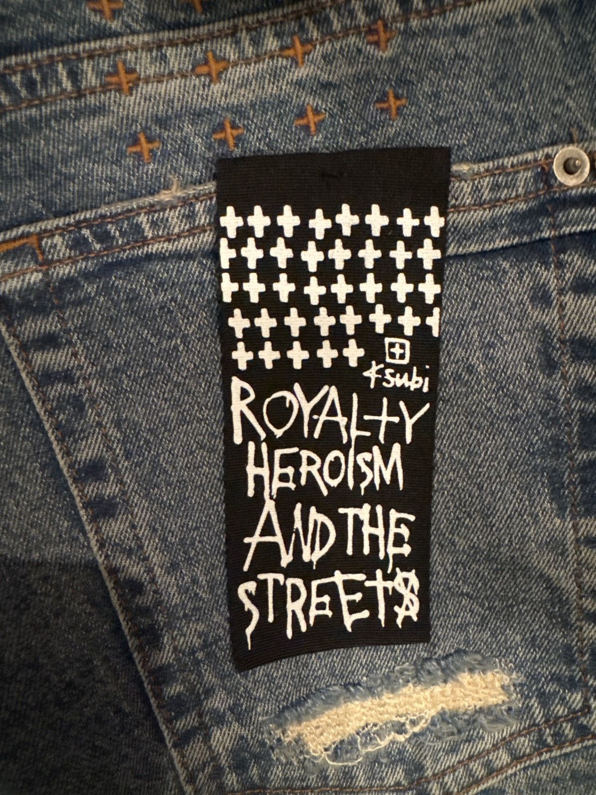 Ksubi Van Winkle Rodeo Patched Size US 32 / EU 48 - 3 Thumbnail