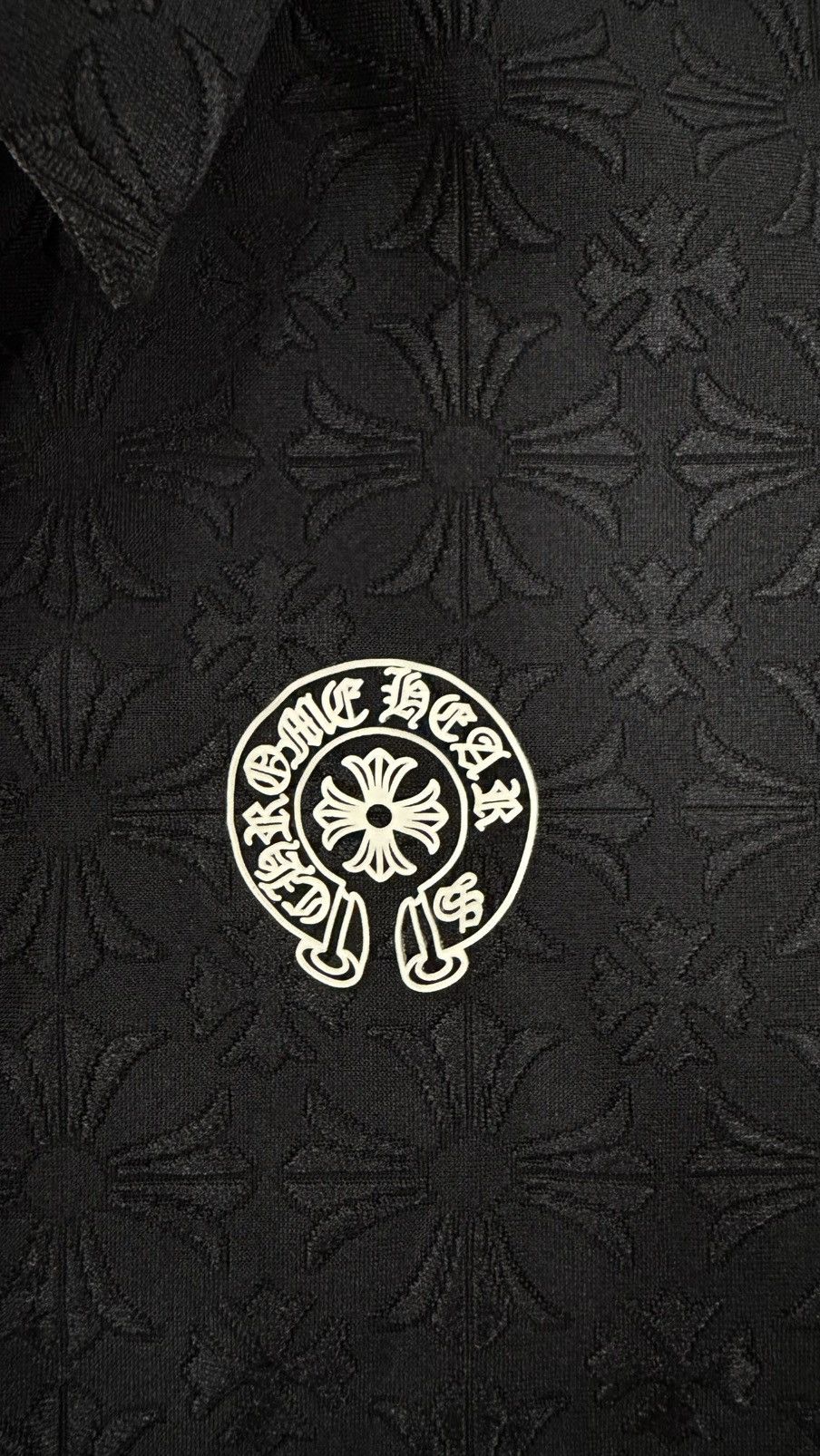 Chrome Hearts RARE! Chrome Hearts Monogram Horseshoe Polo Tennis Top Size XS / US 0-2 / IT 36-38 - 3 Thumbnail