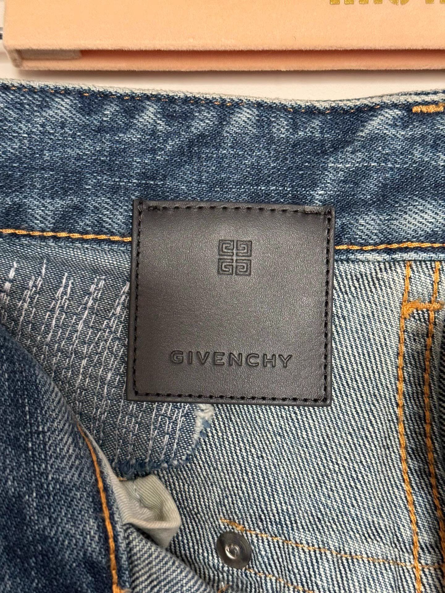 Givenchy Givenchy MMW Boro Distressed Jeans K6 Size US 31 - 8 Thumbnail