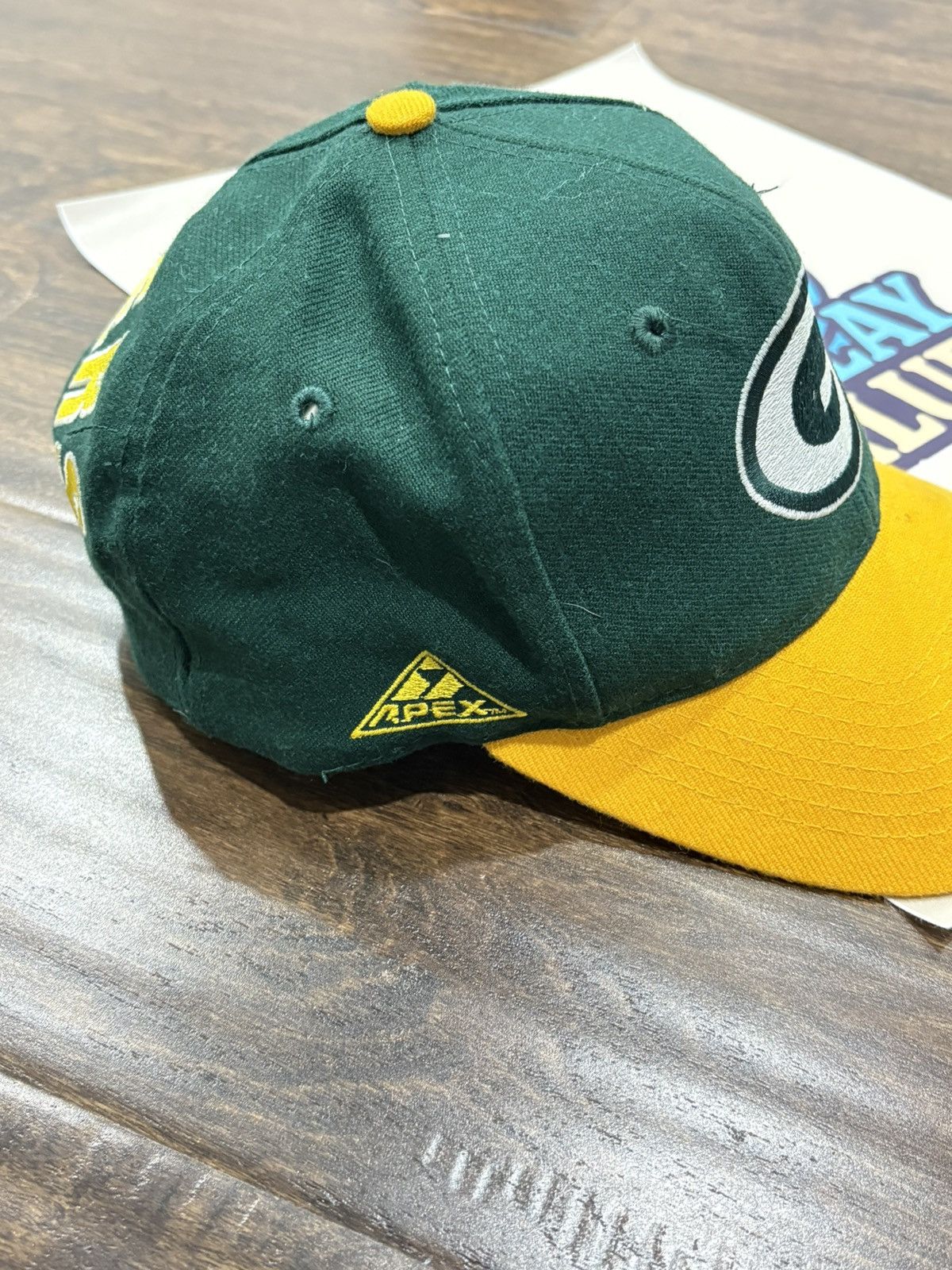 Apex One VINTAGE APEX ONE GREEN BAY PACKERS SNAPBACK Size ONE SIZE - 2 Thumbnail