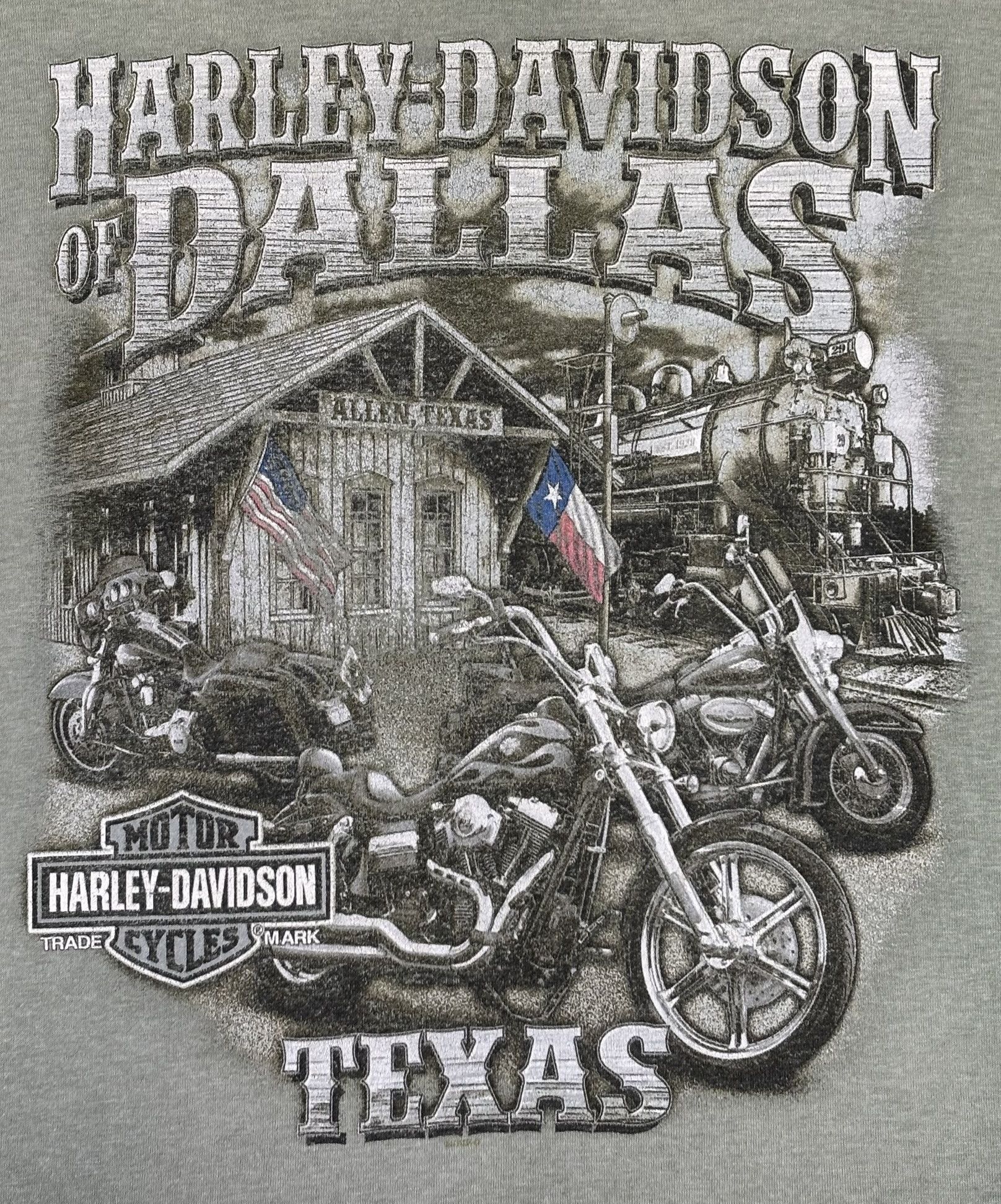 Harley Davidson Harley Davidson of Dalls Texas T-Shirt Size. 2XL Size US XXL / EU 58 / 5 - 16 Thumbnail