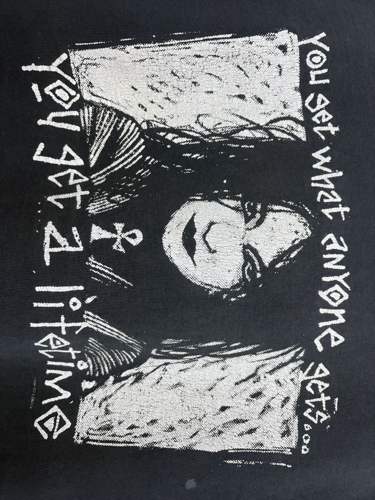 Vintage Vintage 90’s DC Comics - The Sandman / Lady Death T-Shirt Size US L / EU 52-54 / 3 - 4 Thumbnail