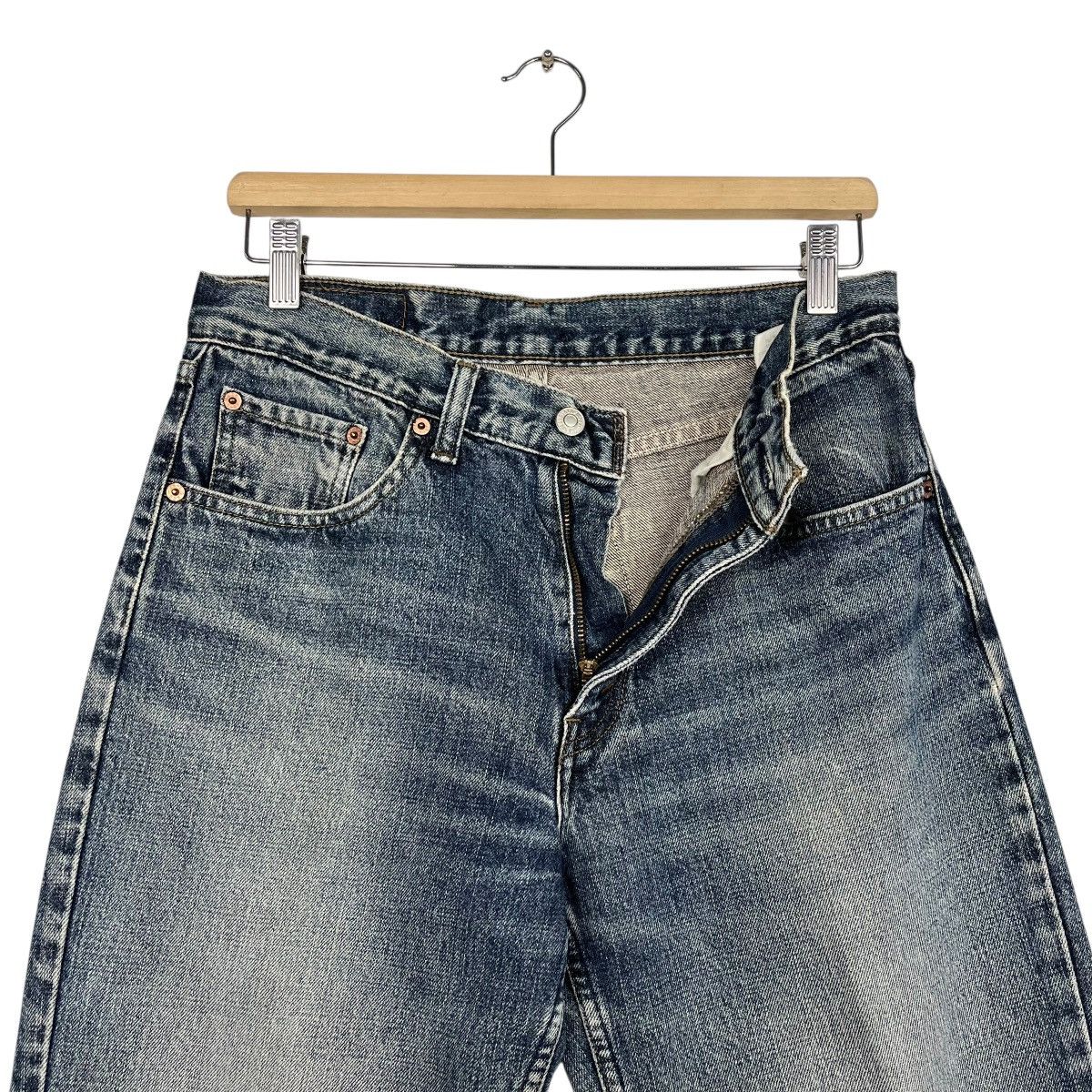 Levi's Vintage Y2k Levis Distressed Denim Jeans Size US 32 / EU 48 - 15 Thumbnail