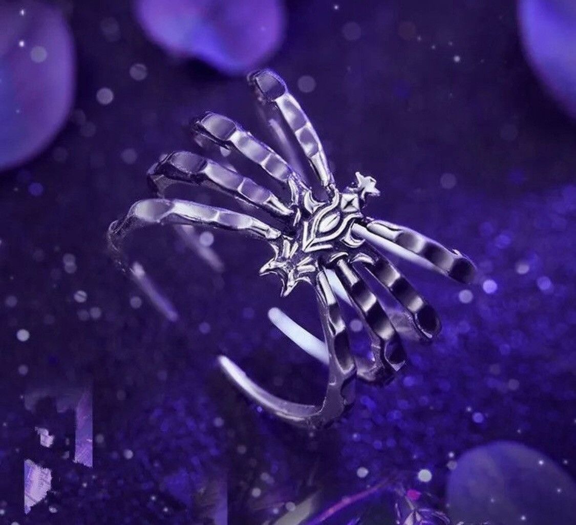 Jewelry Color Punk Hiphop Rings Size ONE SIZE - 3 Thumbnail