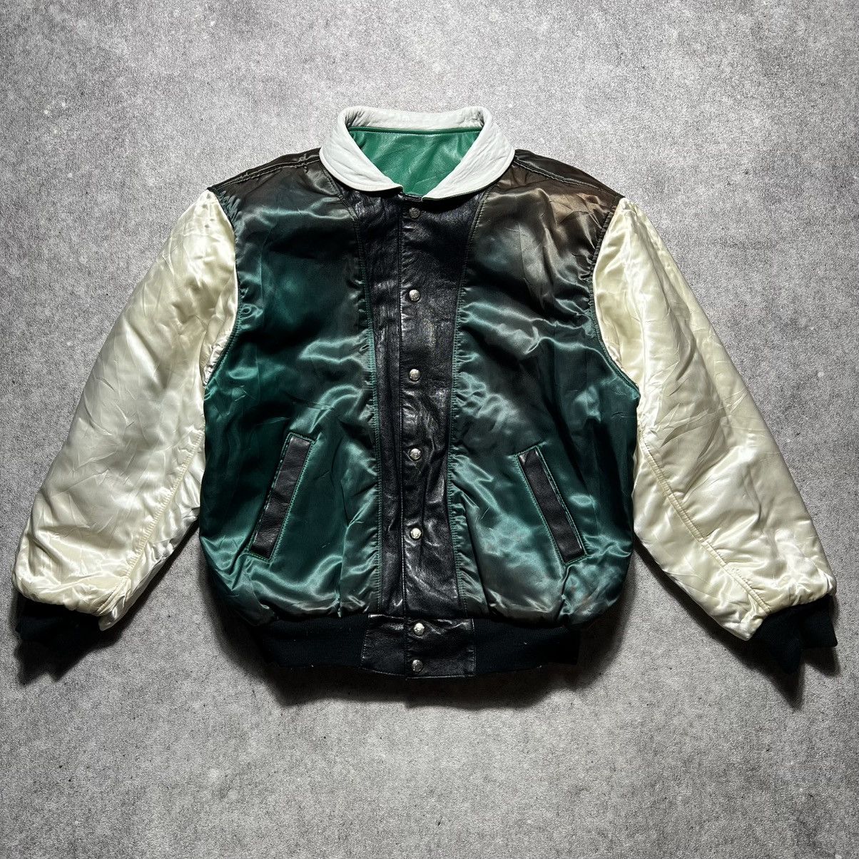 JH Design × Jeff Hamilton × NBA Jeff Hamilton Celtics Leather Jacket (NBA) Size US M / EU 48-50 / 2 - 7 Thumbnail