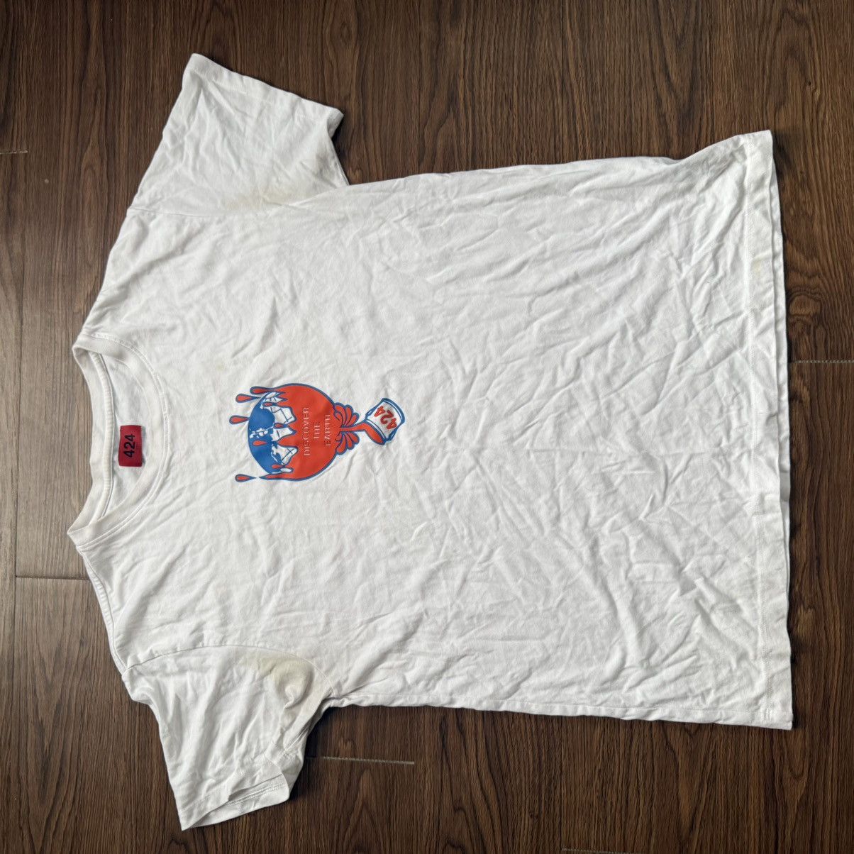424 424 paint t shirt Size US L / EU 52-54 / 3 - 1 Thumbnail