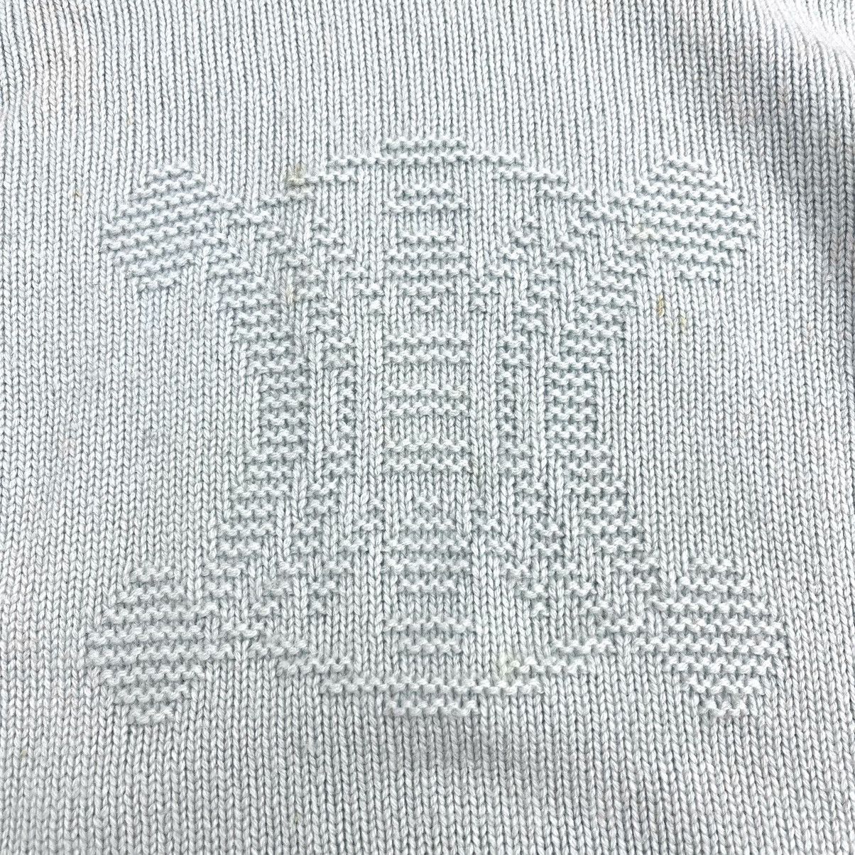 Celine Vtg Celine Cashmere Triomphe Jacquard Turtleneck Knitwear Size US M / EU 48-50 / 2 - 3 Thumbnail