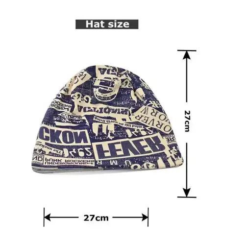 Other Letter Graffiti Skull Beanies Size ONE SIZE - 4 Thumbnail