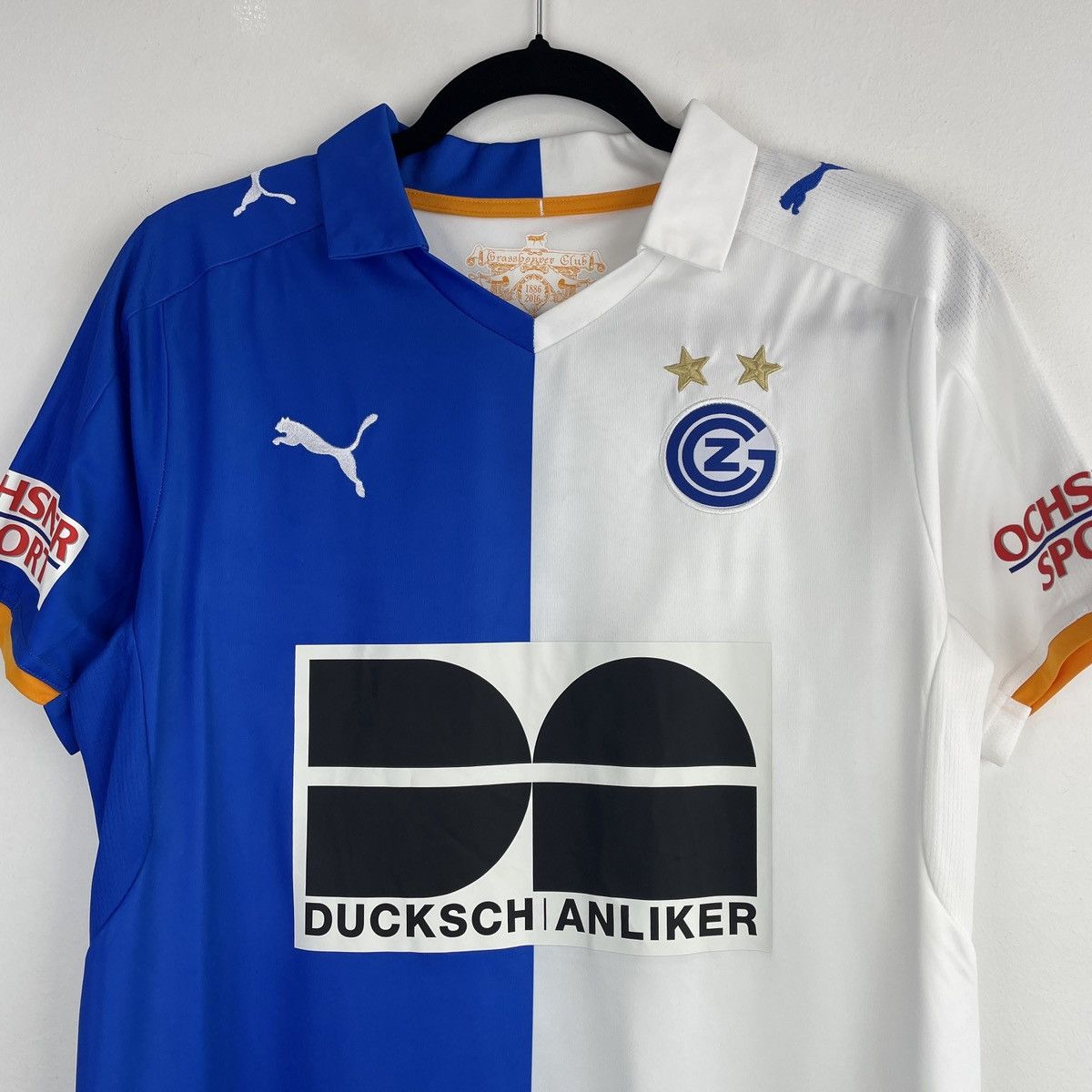 Puma Grasshoppers Zurich Home Puma Men’s Jersey Shirt 2016-2017 Size US S / EU 44-46 / 1 - 2 Thumbnail