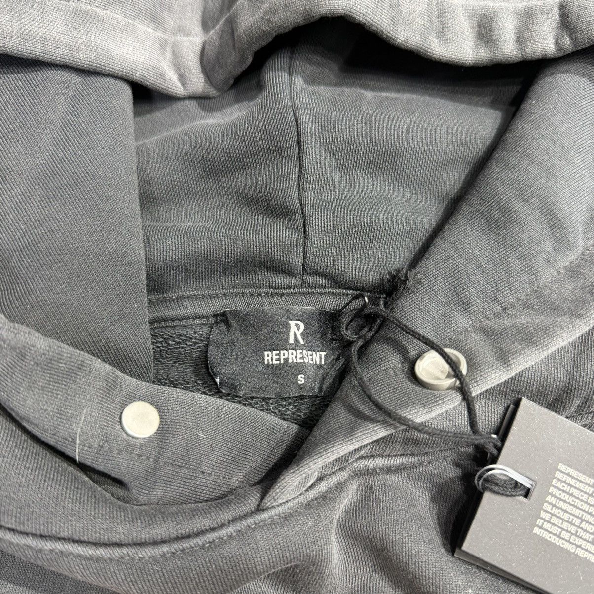 Represent Clo. Represent Reborn Hoodie Aged Black Size US S / EU 44-46 / 1 - 3 Thumbnail