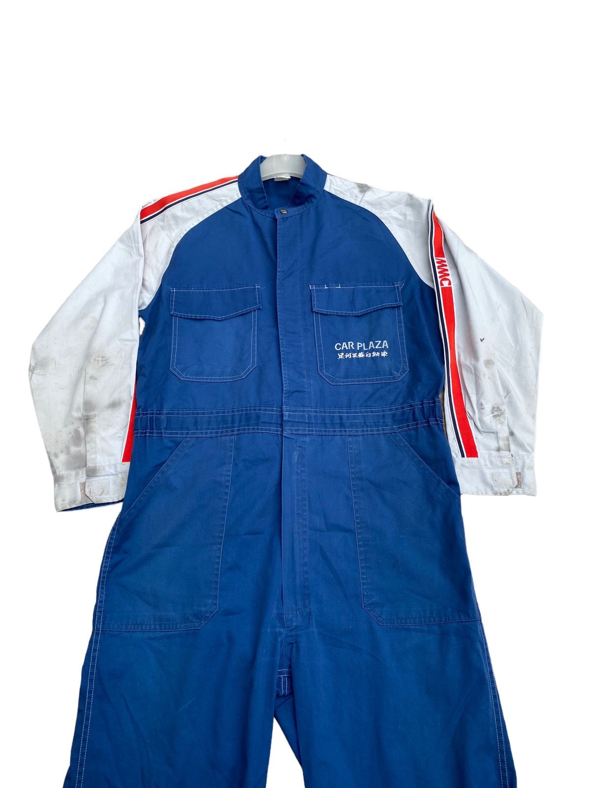 Japanese Brand Vintage Mitsubishi MMC overall Jumpsuit Size US 36 / EU 52 - 1 Thumbnail