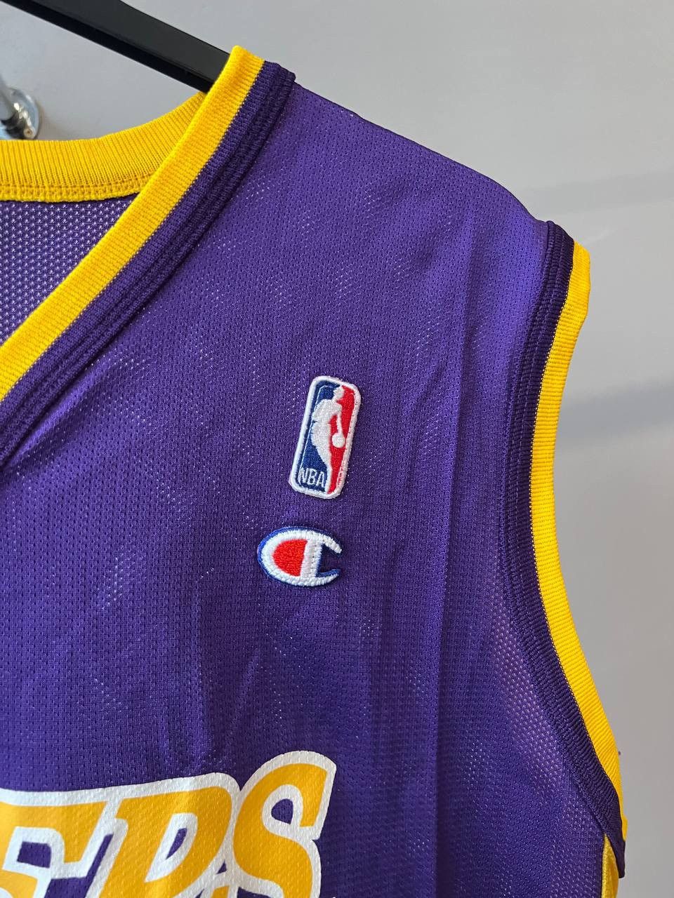 NBA RARE LOS ANGELES LAKERS #8 BRYANT CHAMPION BASKETBALL JERSEY Size US M / EU 48-50 / 2 - 6 Thumbnail