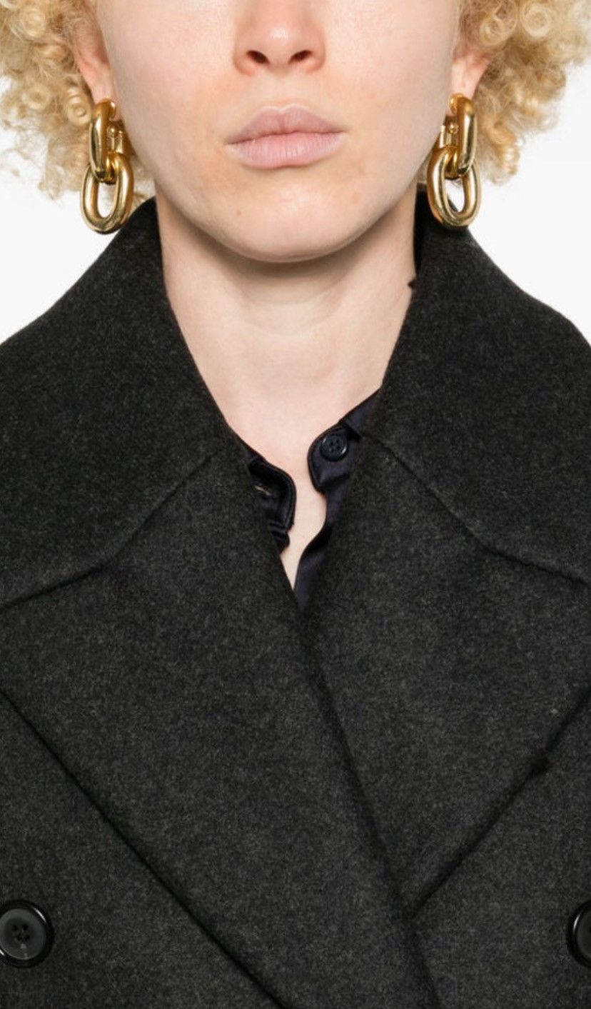 Toteme BROAD MIDI COAT Size L / US 10 / IT 46 - 2 Thumbnail