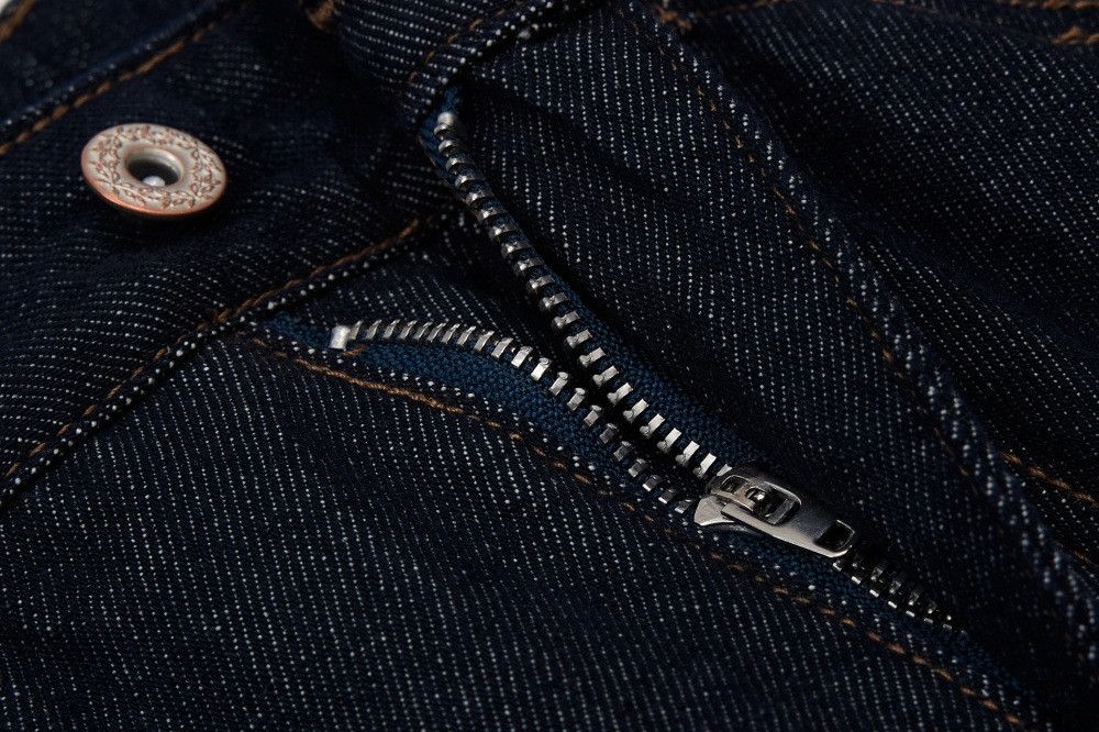 Jean Men's high street workwear wide-leg loose scimitar jeans Size US 32 / EU 48 - 4 Thumbnail